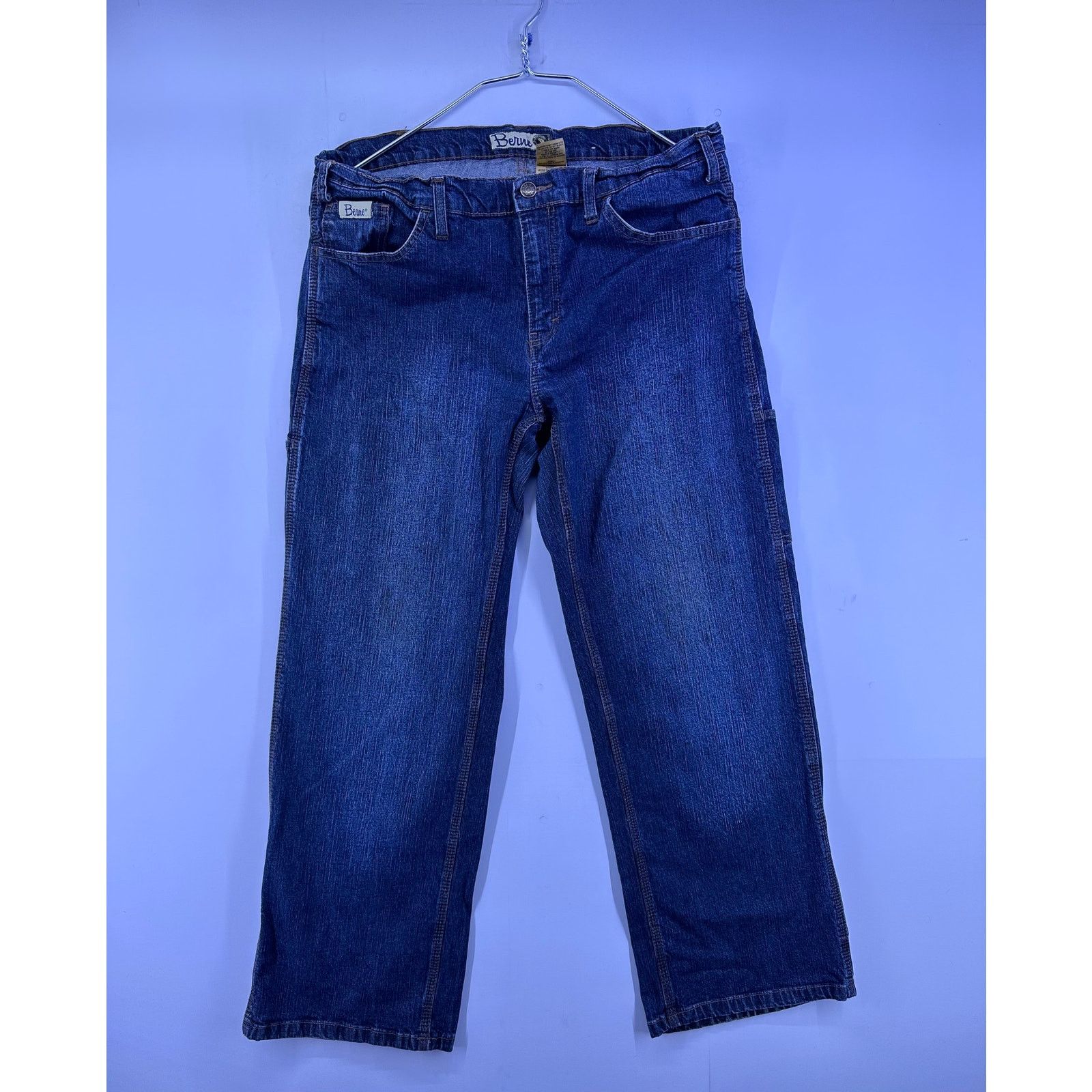 & Other Stories Berne Women’s Blue Carpenter Jeans Size 16 Size 38" / US 16 / IT 52 - 1 Thumbnail