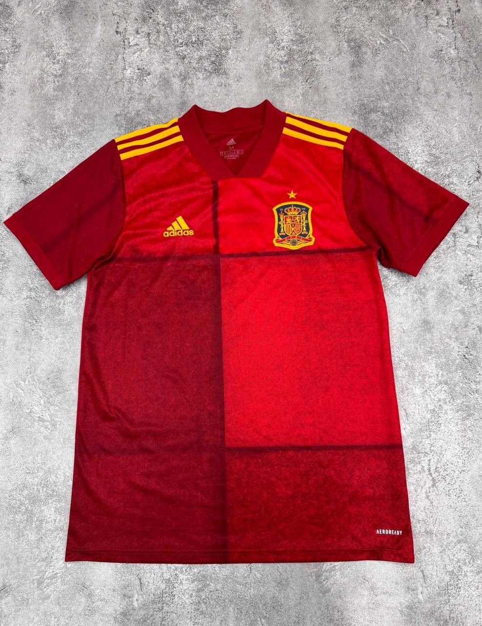 Adidas Adidas Spain 2020/2021 Home Football Jersey Red FR8361 SizeM Size US M / EU 48-50 / 2 - 1 Thumbnail