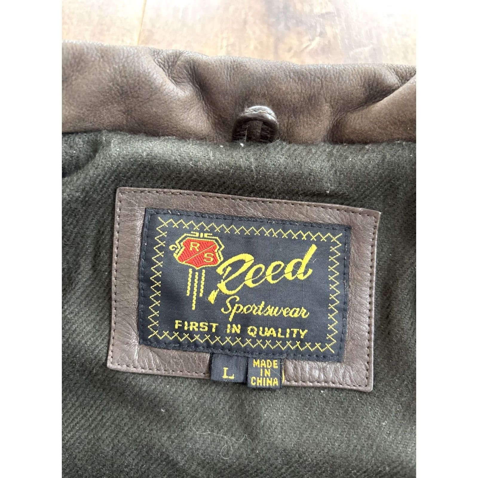 Vintage VTG Reed Leather Duster Coat Mens L Brown Western Long Jacket Trench Coat Button Front Size US L / EU 52-54 / 3 - 3 Thumbnail