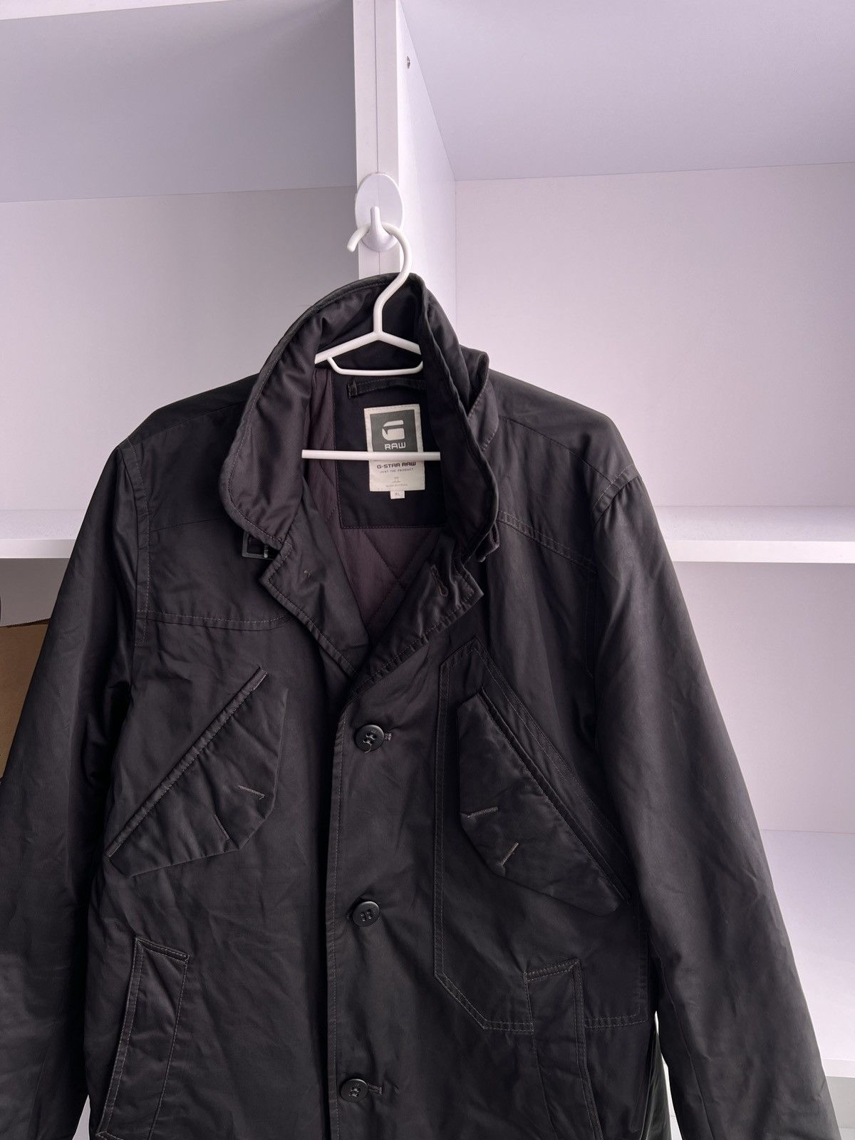 G-Star × Vintage Vintage G Star Raw Black Jacket Size US XL / EU 56 / 4 - 7 Thumbnail