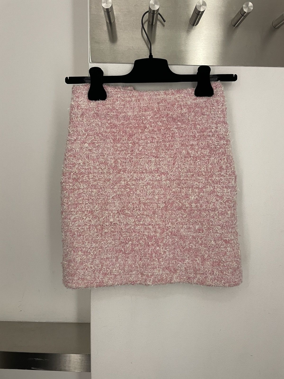 Balenciaga Tweed mini skirt Size 27" / US 4 / IT 40 - 1 Thumbnail