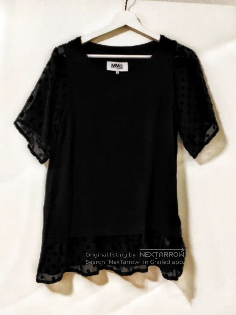 Maison Margiela Maison Margiela Black short sleeve Size XS / US 0-2 / IT 36-38 - 1 Thumbnail