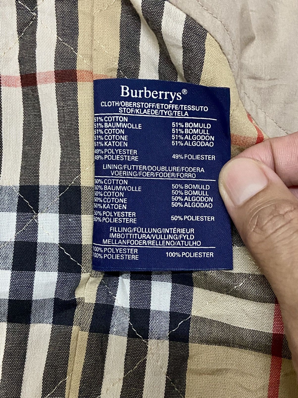 Burberry VINTAGE BURBERRY JACKET Size US L / EU 52-54 / 3 - 15 Thumbnail