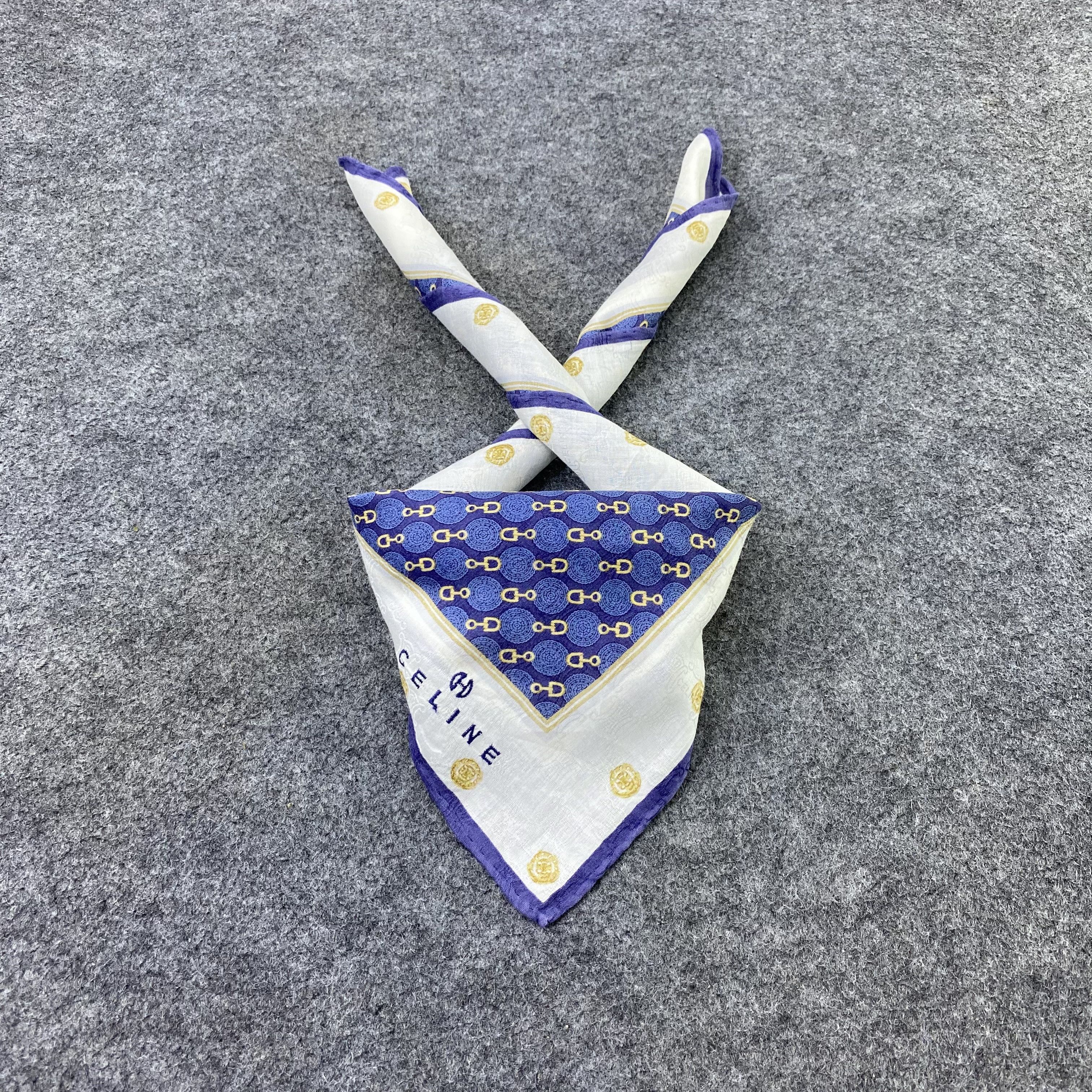 Celine Celine Handkerchief / Bandana / Neckerchief-B2298 Size ONE SIZE - 2 Thumbnail