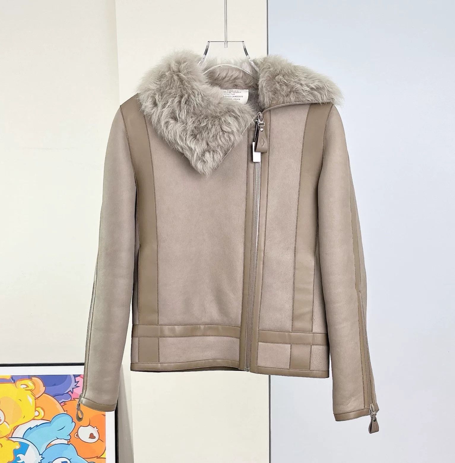 Hermes Hermes Shearling Fur Winter Coat Size US XXS / EU 40 - 1 Thumbnail