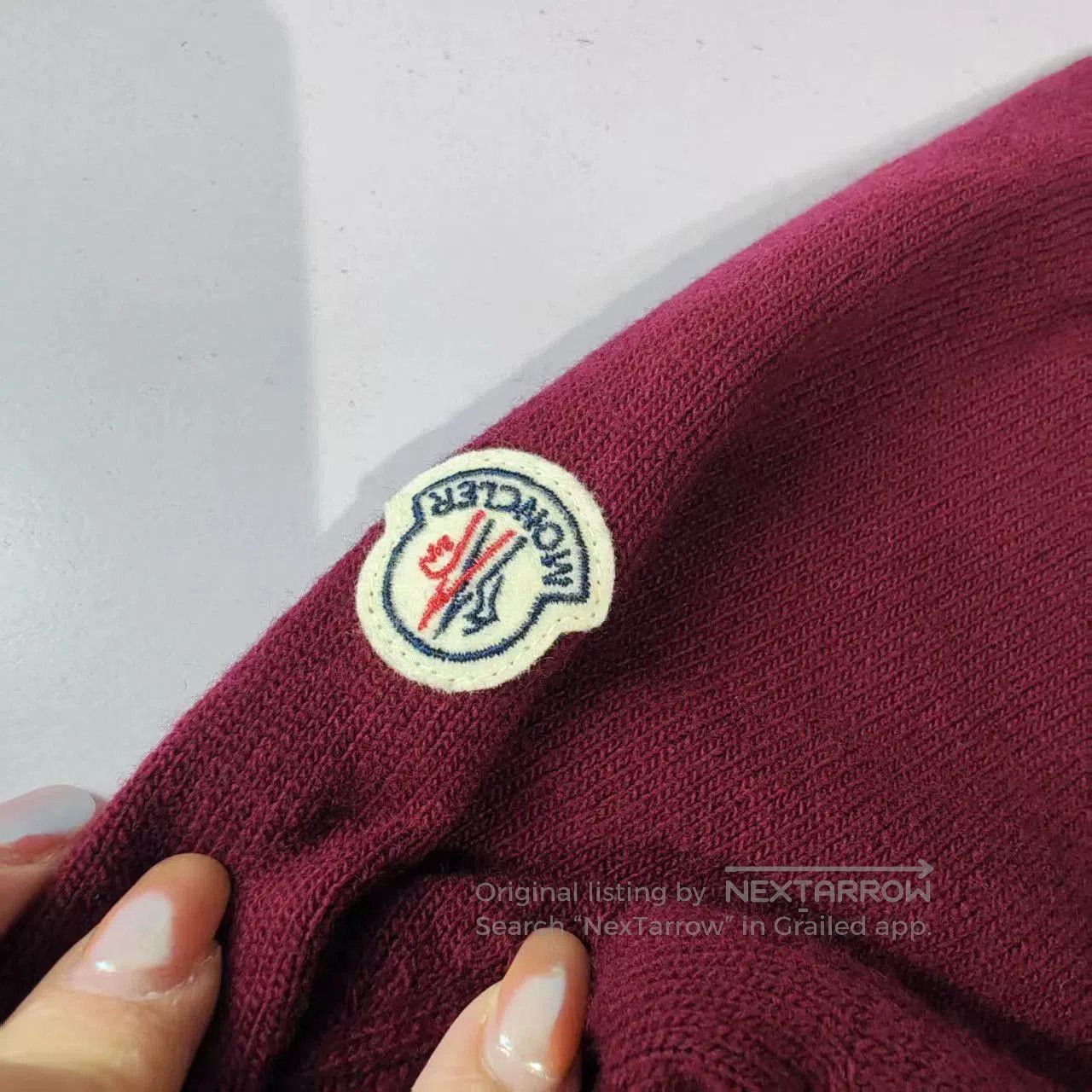 Moncler moncler maroon sweater size M for sale. Size US M / EU 48-50 / 2 - 3 Thumbnail