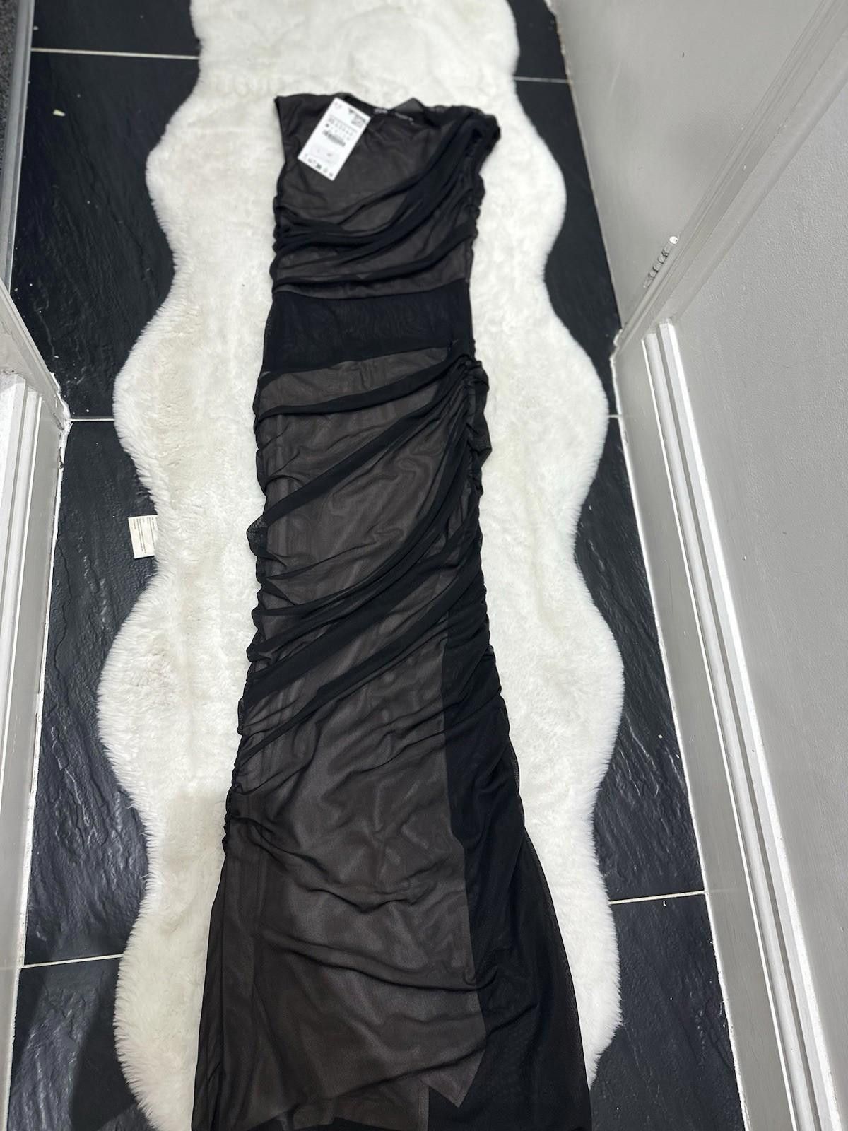 black tulle dress zara ZARA Formal Dress main image 0