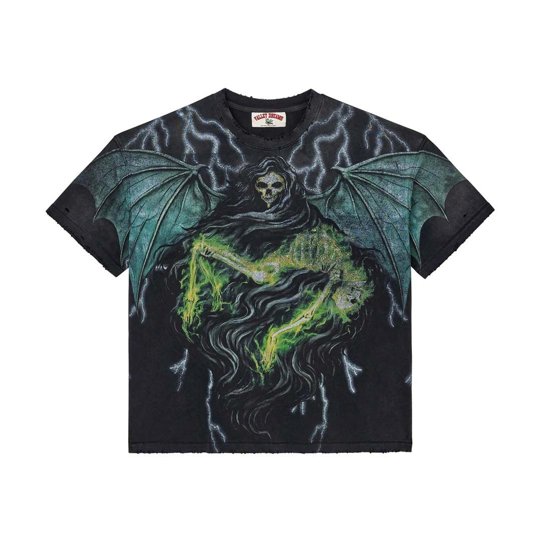 Vale Forever Grim Big Black Tee Size US L / EU 52-54 / 3 - 1 Thumbnail