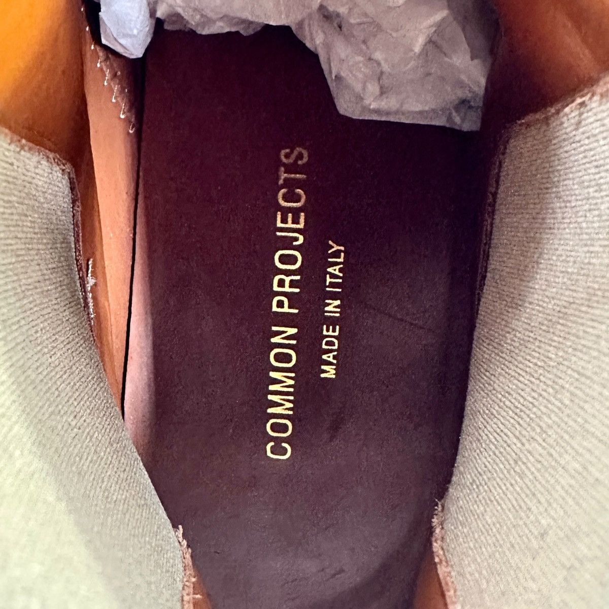 Common Projects Beige / Tan Brown Suede Leather Chelsea Boots Size US 8 / EU 41 - 9 Thumbnail