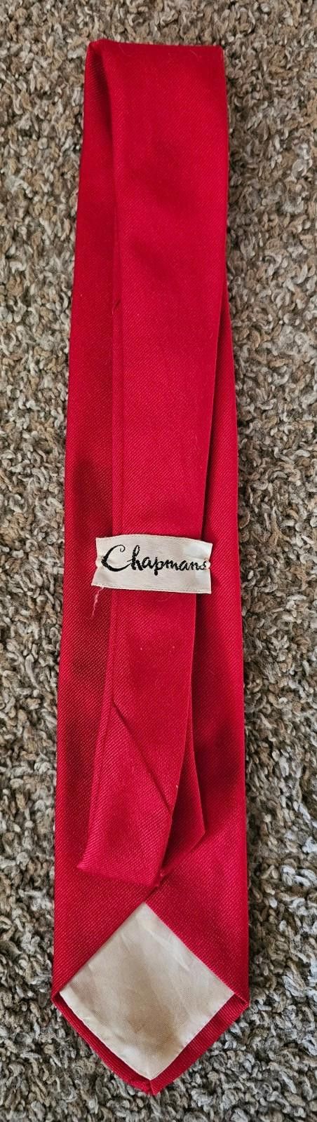 Designer chapmans red Embroidered UW WI bucky badgers necktie vintage Size ONE SIZE - 4 Thumbnail