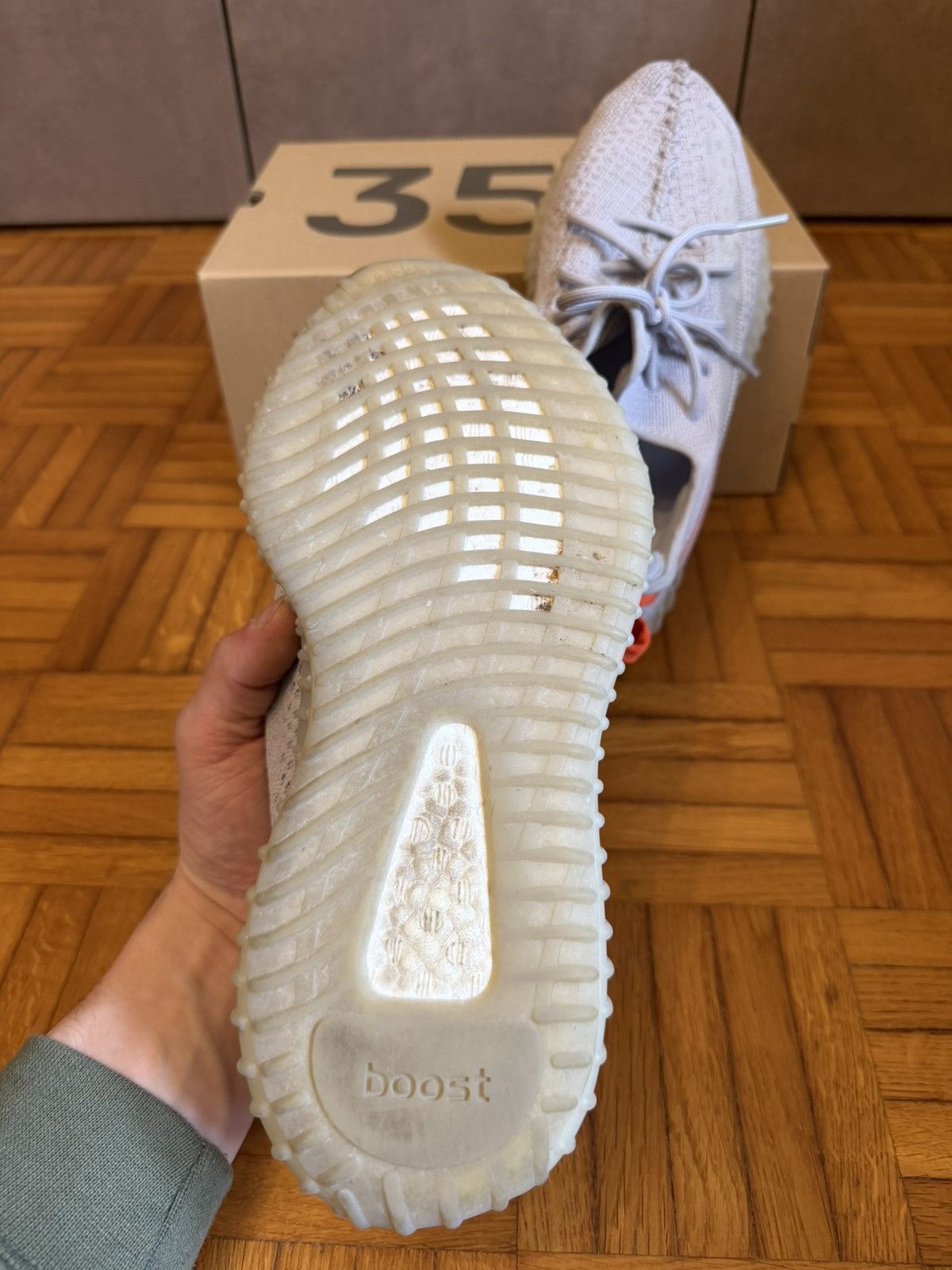 Yeezy Adidas Yeezy Boost 350 V2 Tail Light Size EU 41 US 8 Size US 8 / EU 41 - 6 Thumbnail