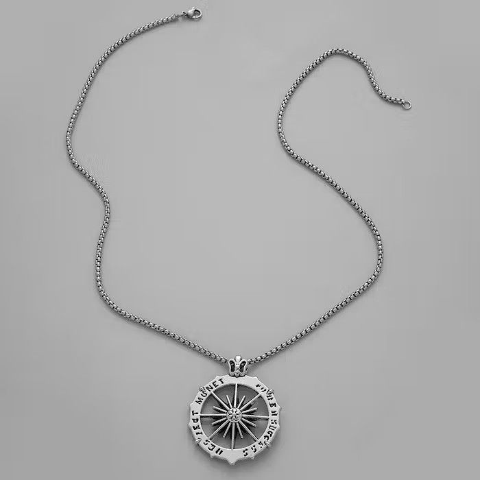 Japanese Brand × Vintage Compass Pendant Necklace Size ONE SIZE - 3 Thumbnail