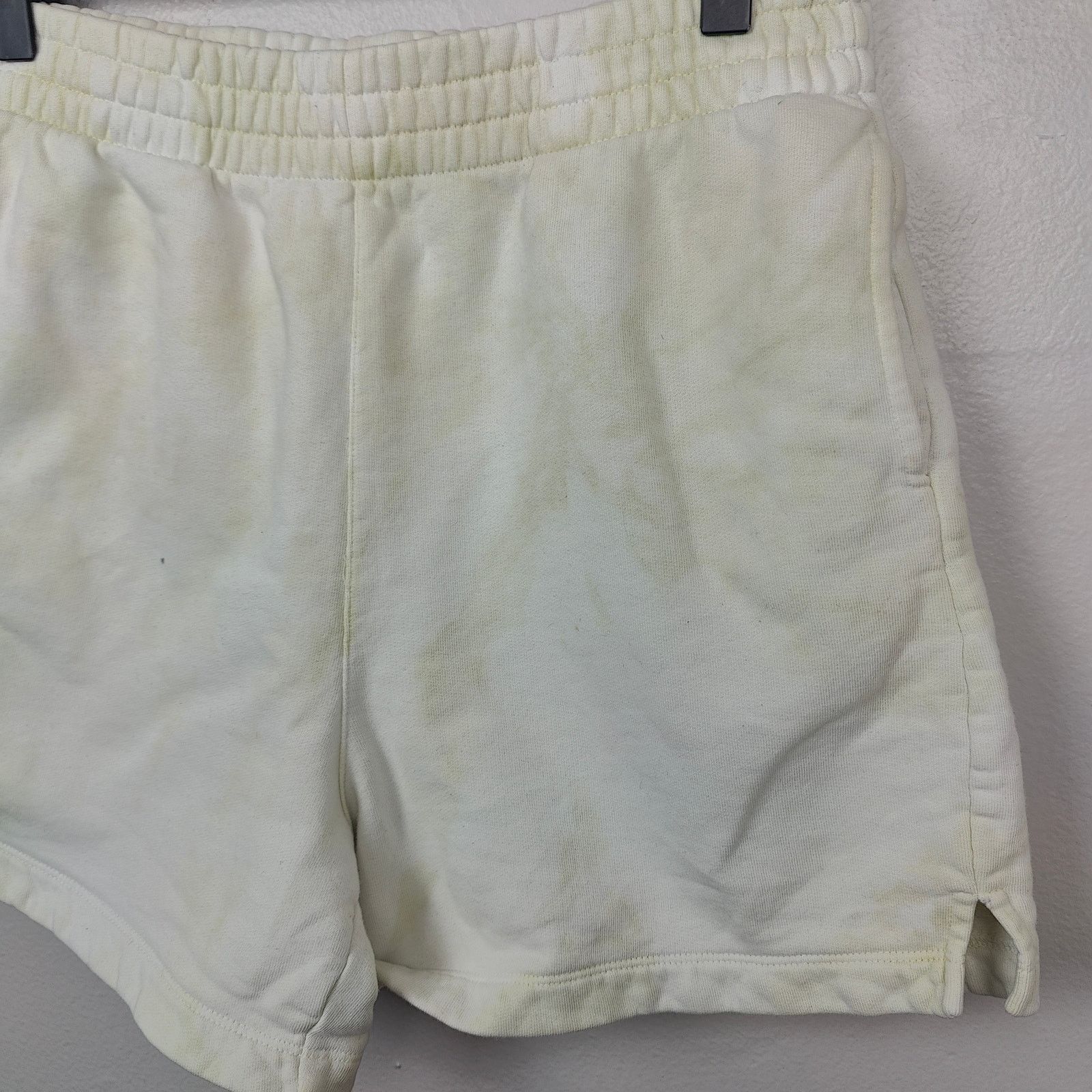 Reformation Reformation Brooks Tie Dye Sweat Shorts Womens Small Yellow Size 28" / US 6 / IT 42 - 3 Thumbnail