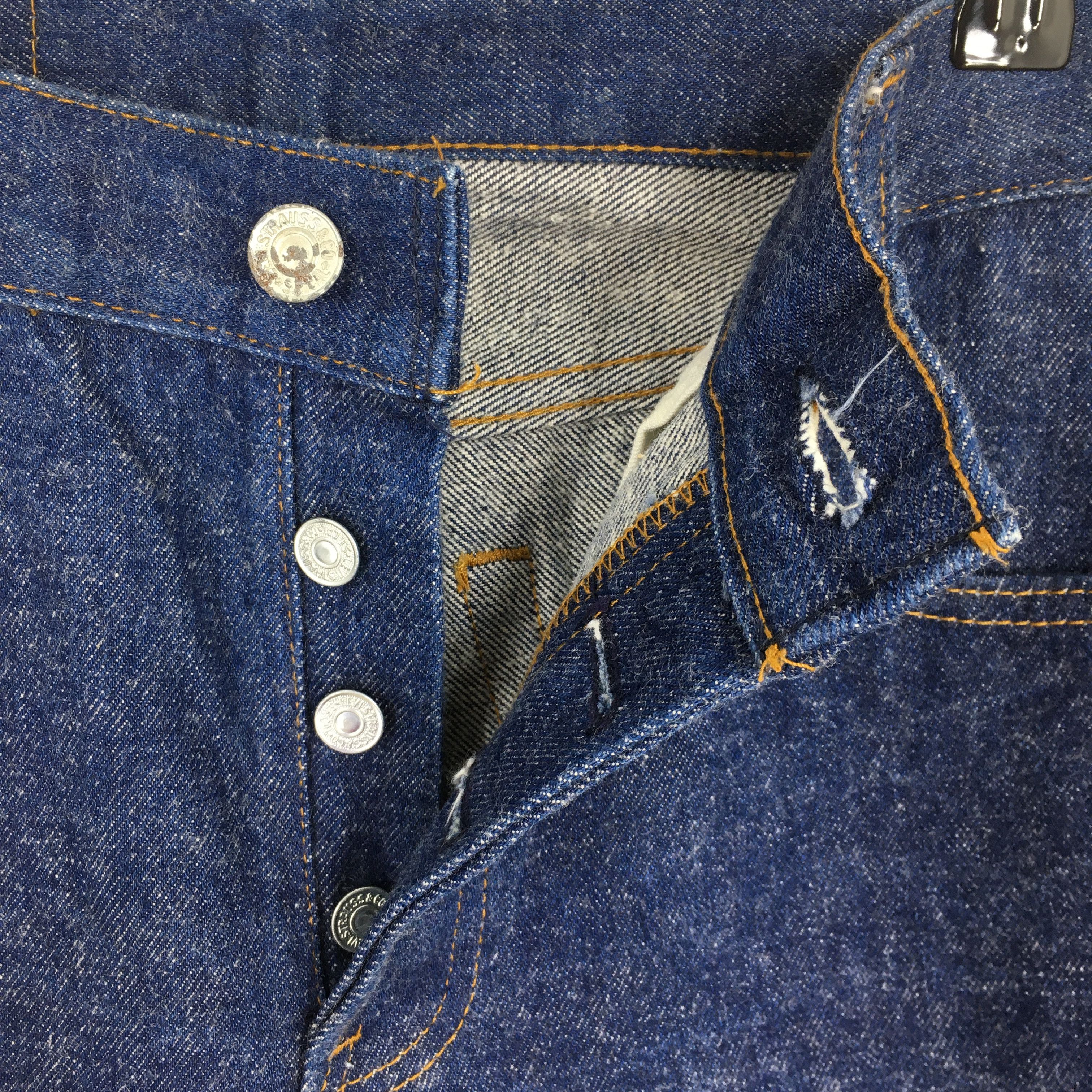 Levi's Size 25x29 Vintage 90s Levi's 701-0117 Student Jeans S450 Size 25" / US 0 / IT 36 - 6 Thumbnail