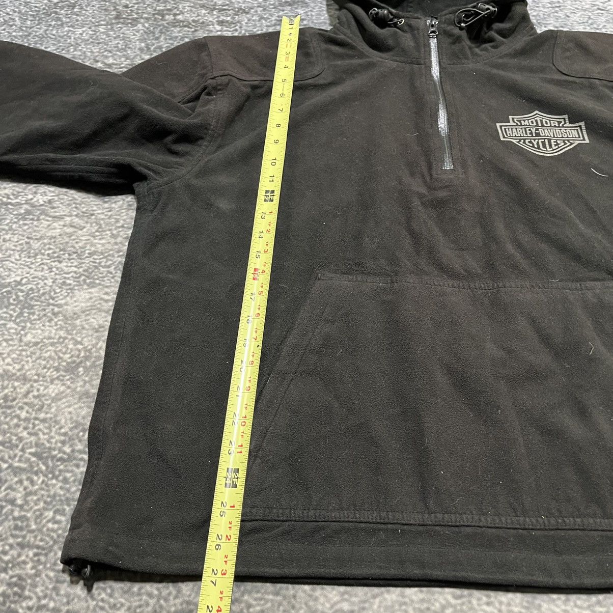 Harley Davidson VINTAGE HARLEY DAVIDSON BIKER LOGO WEATHERPROOF 1/4 JACKET Size US XL / EU 56 / 4 - 11 Thumbnail