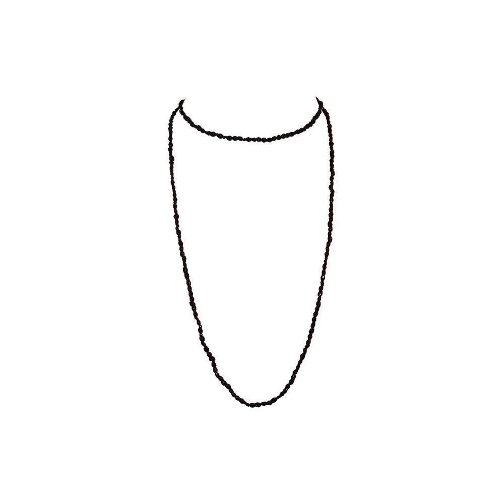 Designer Victorian Bohemian Garnet Hand Cut Bead Necklace Size ONE SIZE - 2 Thumbnail