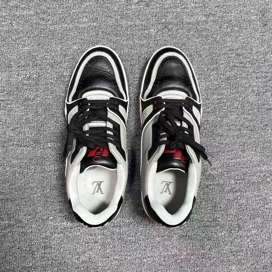 Louis Vuitton Louis Vuitton LV Trainer Black Grey White 7.5 41.5 95% Size US 7.5 / EU 40-41 - 5 Thumbnail