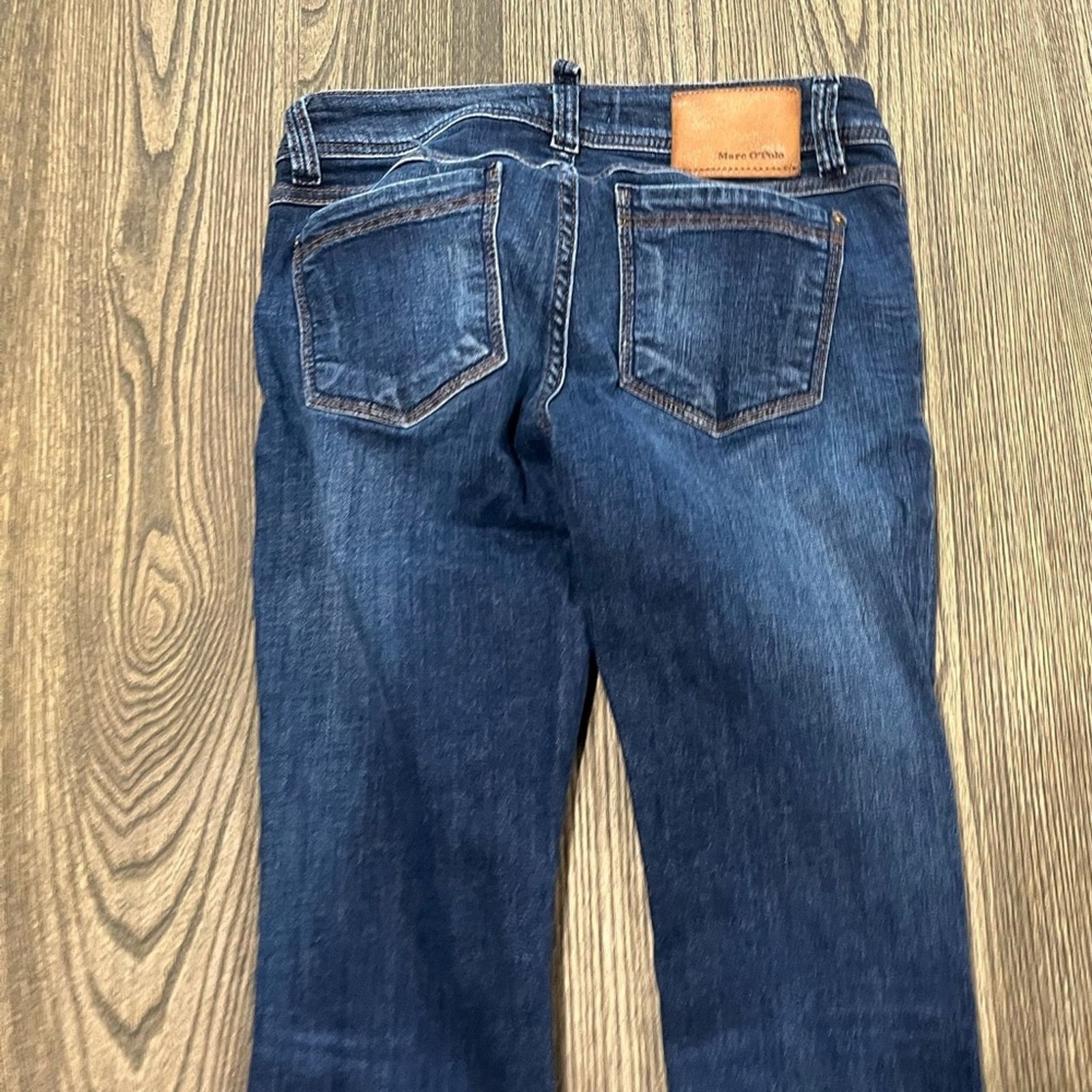 Vintage Marc O'Polo Straight Jeans Slim Fit Pockets Casual Denim 4 Size 27" / US 4 / IT 40 - 13 Thumbnail