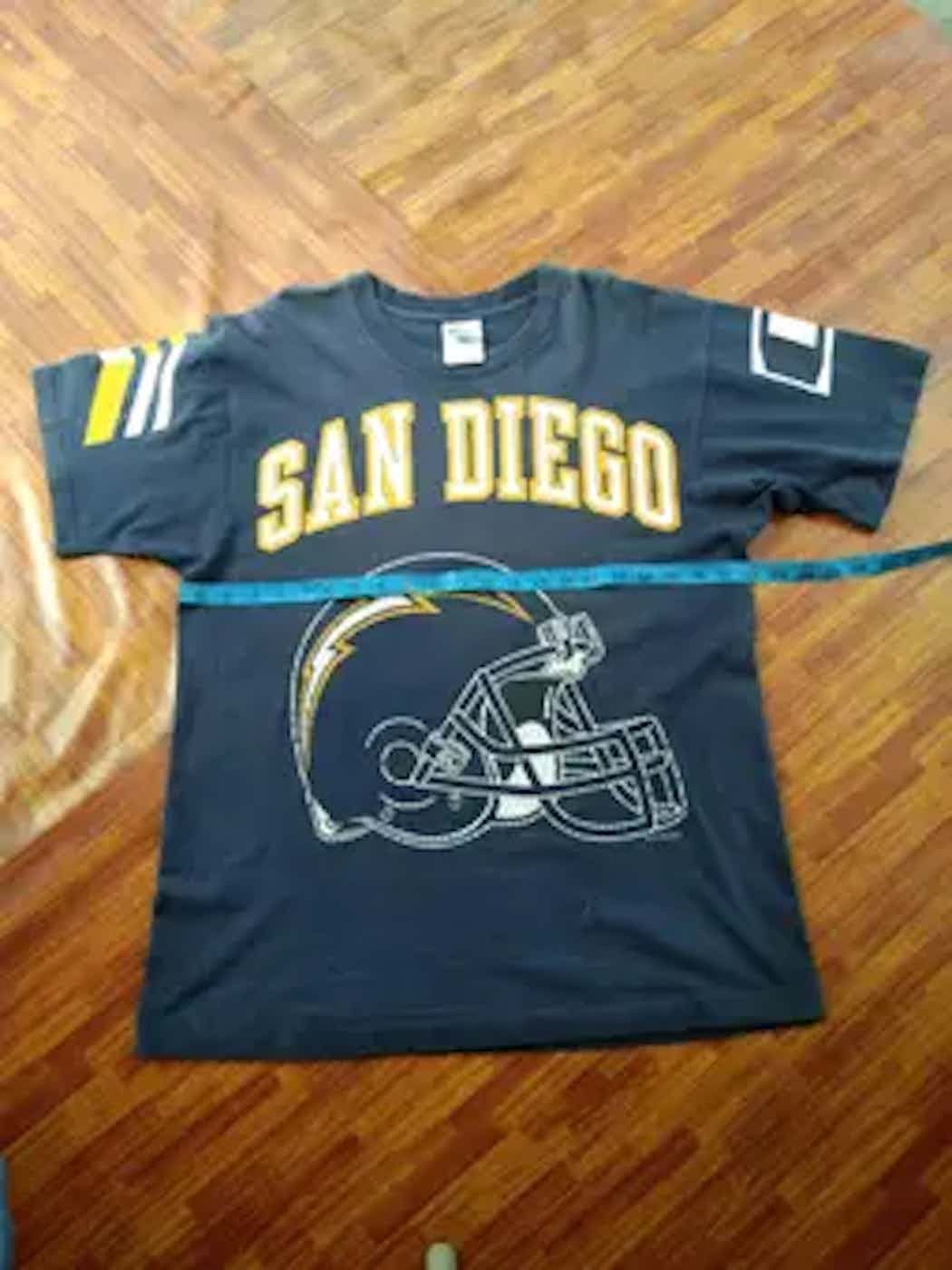 NFL × Vintage VINTAGE NFL SAN DIEGO CHARGER T-SHIRT Size US L / EU 52-54 / 3 - 8 Thumbnail