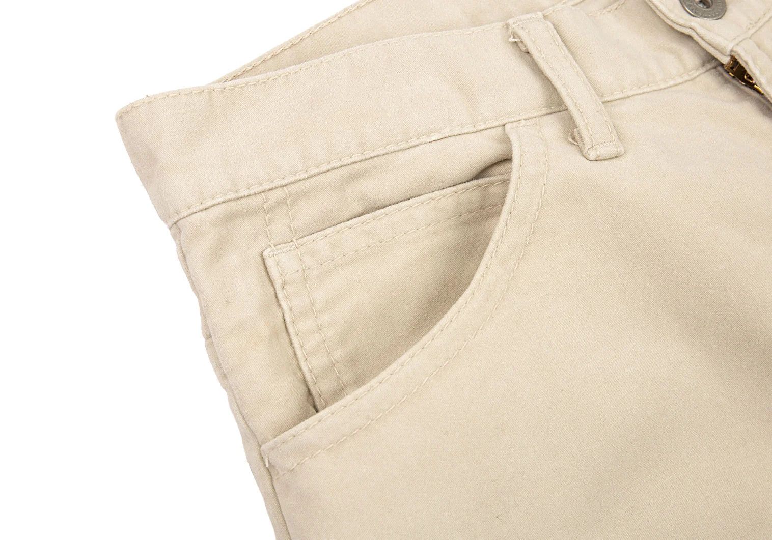 Junya Watanabe Cotton Peach Skin Pants in Beige Size S Size US 30 / EU 46 - 3 Thumbnail
