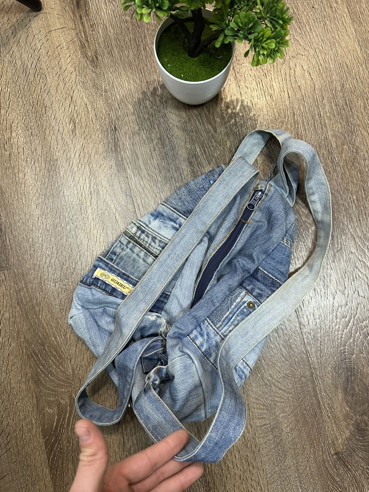 Diesel Diesel Vintage Avan-Garde Jeans Custom Backpack Size ONE SIZE - 3 Thumbnail