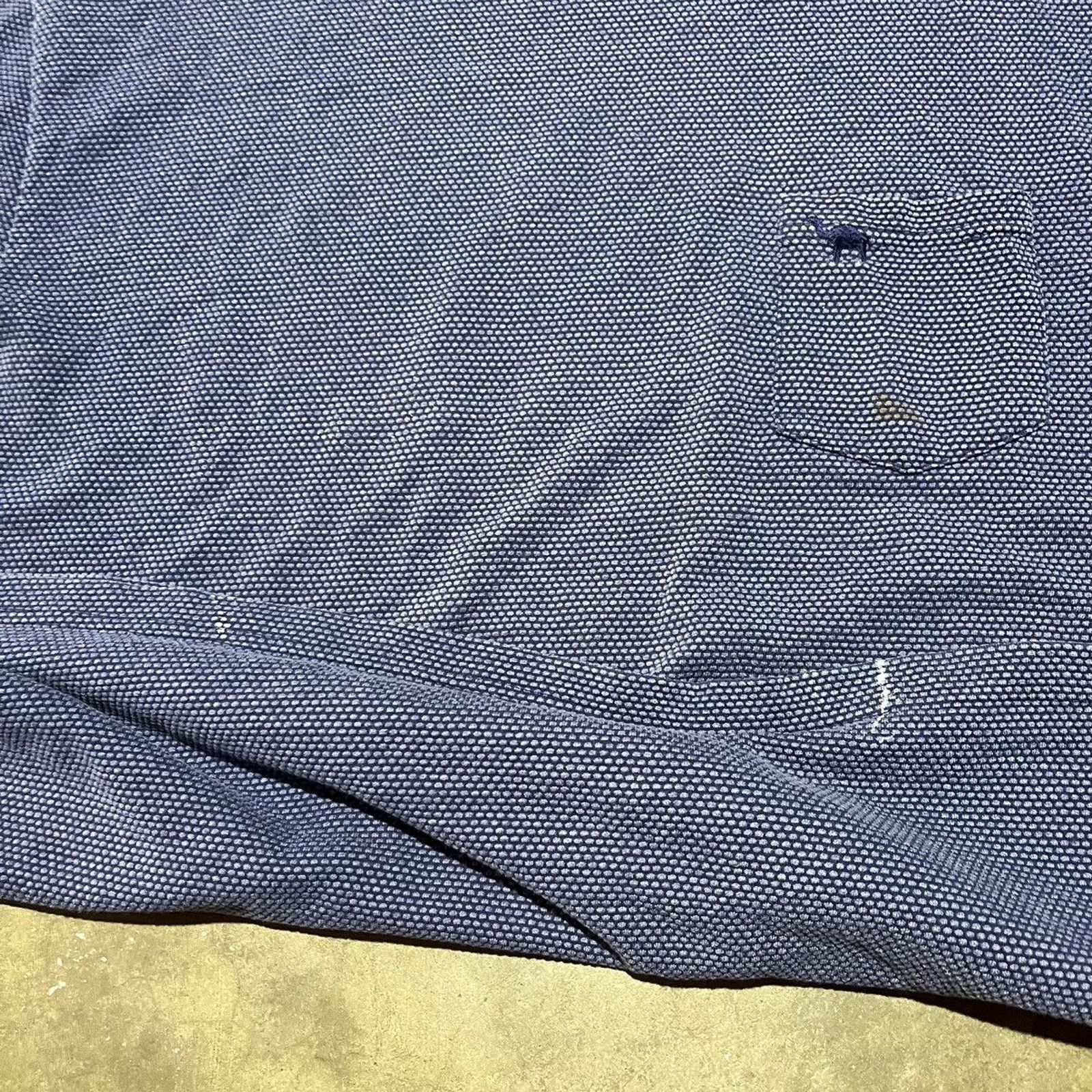 Camel × Vintage Vintage 90s Camel Navy Texture Pocket T-Shirt Size US L / EU 52-54 / 3 - 4 Thumbnail
