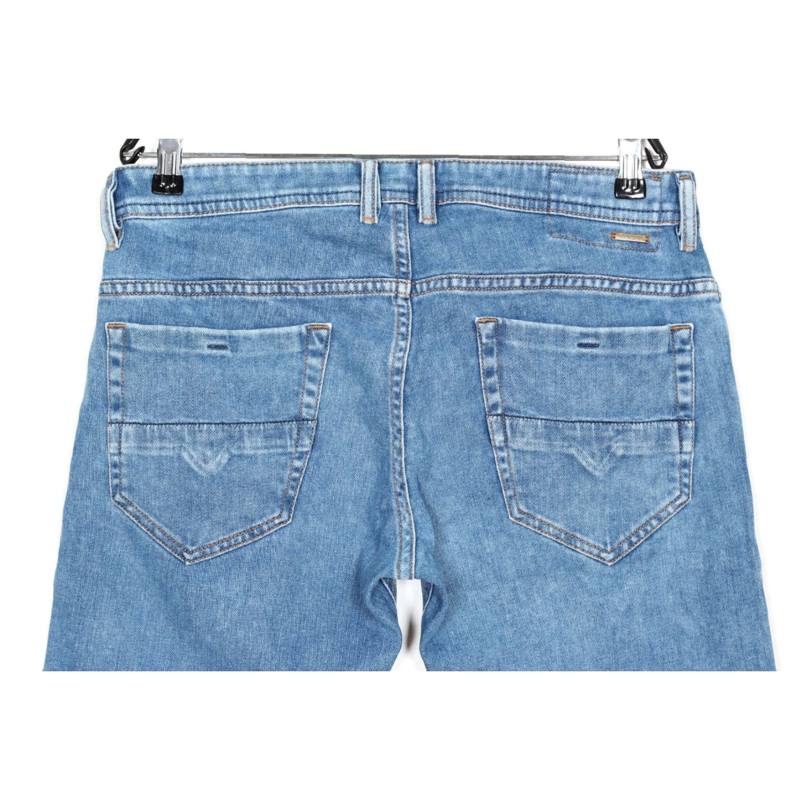Diesel DIESEL Thommer 087AR Jeans Men 32/34 Slim Skinny Stretch DZ5348 Blue Denim 5-Pocket Rise Mid Regular Size W32/L34 Mens Size US 32 / EU 48 - 4 Thumbnail