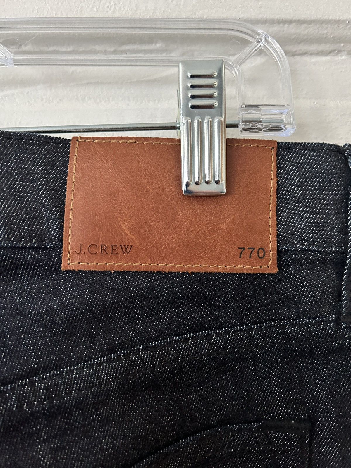 J.Crew 770 Straight fit Raw denim jeans Size US 34 / EU 50 - 5 Thumbnail
