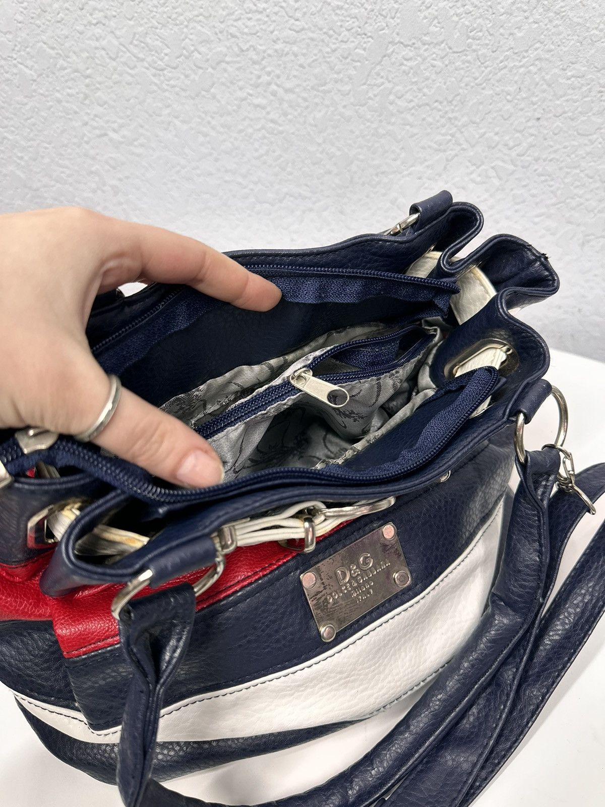 Dolce & Gabbana Vintage Leather Bag Dolce Gabbana D&G military USA JAPANESE Size ONE SIZE - 14 Thumbnail