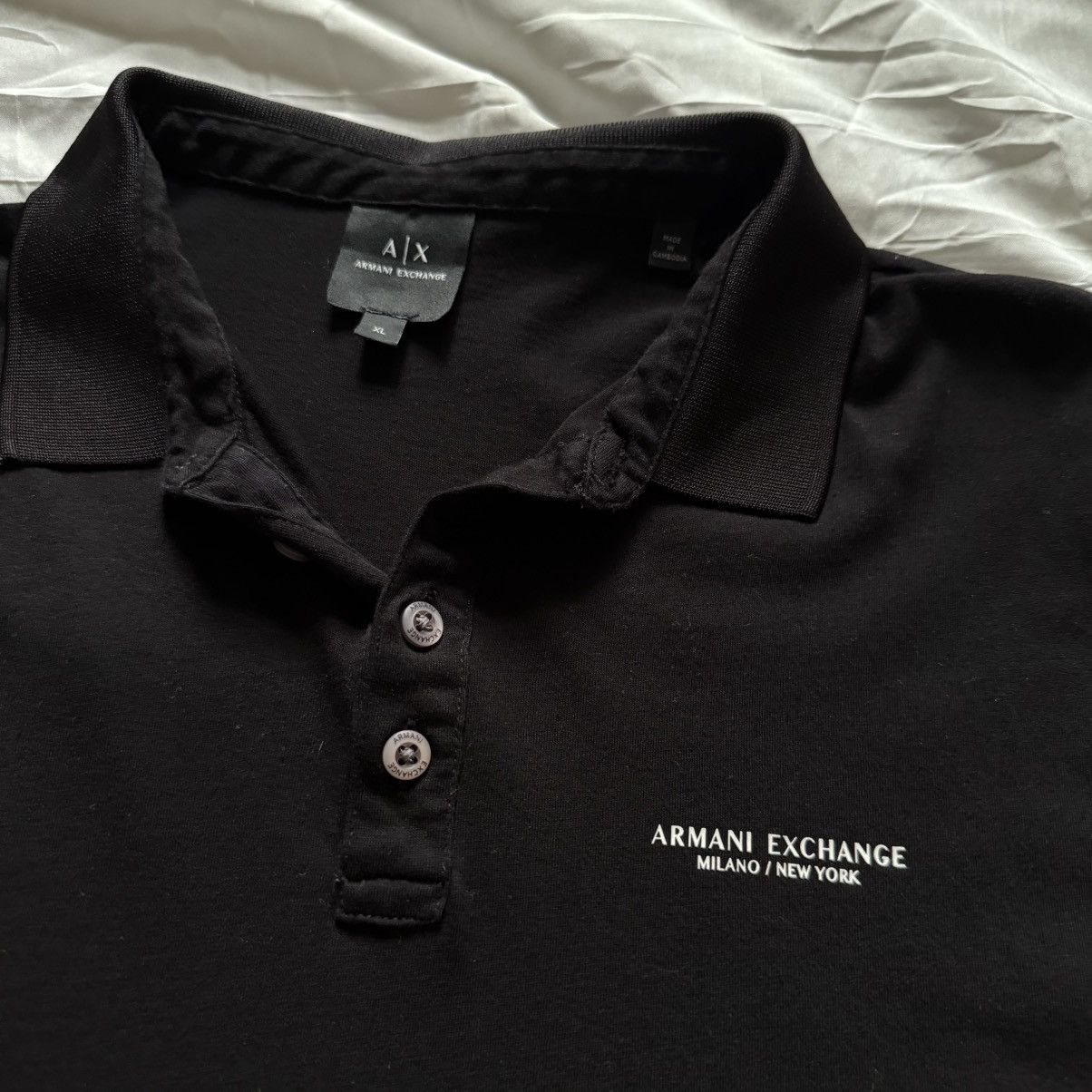 Armani Exchange Lot of 2 Armani Exchange Eagle Graphic & Polo - Size L/XL Size US L / EU 52-54 / 3 - 4 Thumbnail