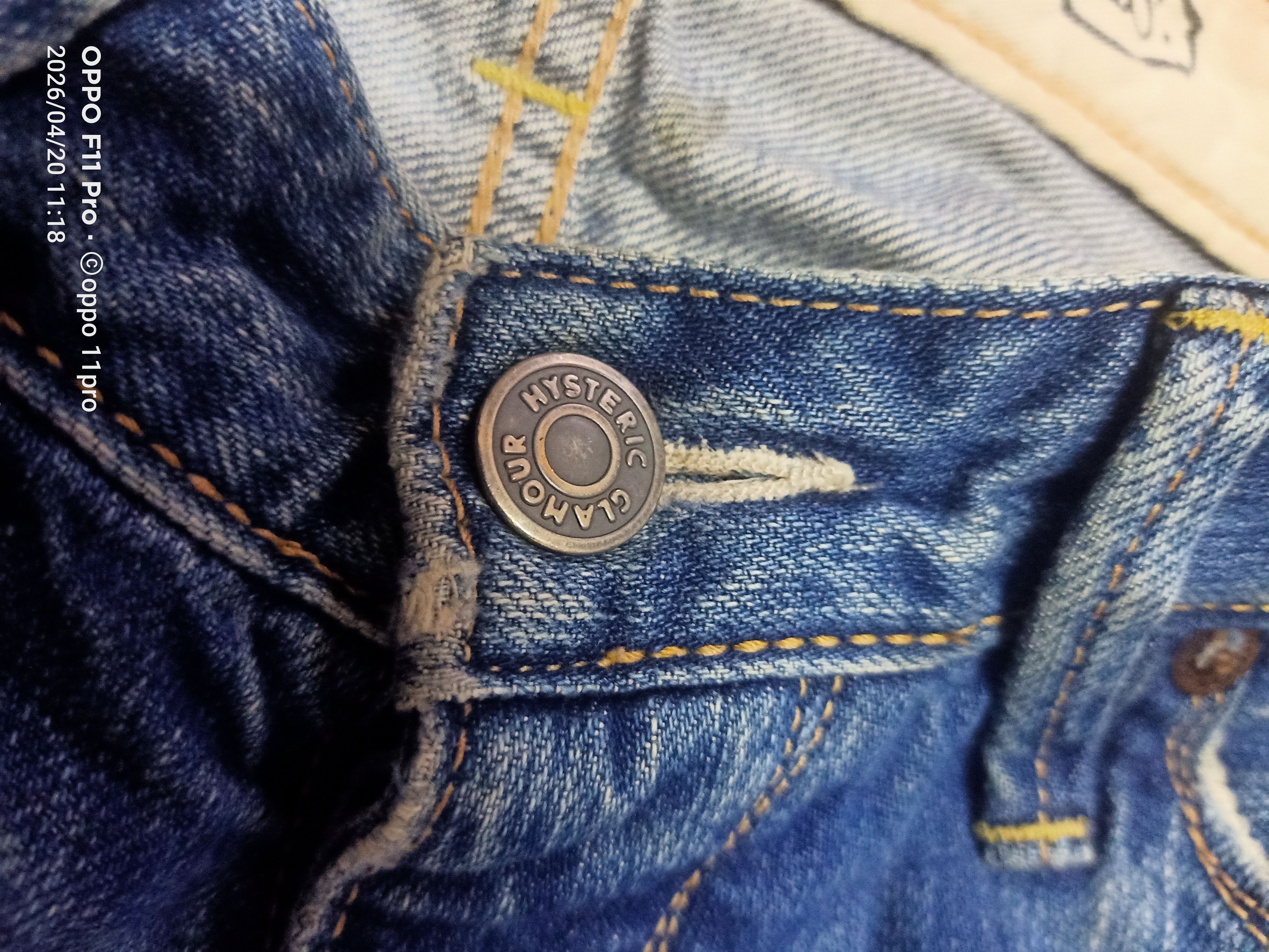 Hysteric Glamour 💥 Hystric Glamour Selvedge Flare Denim 💥 Size US 28 / EU 44 - 10 Thumbnail