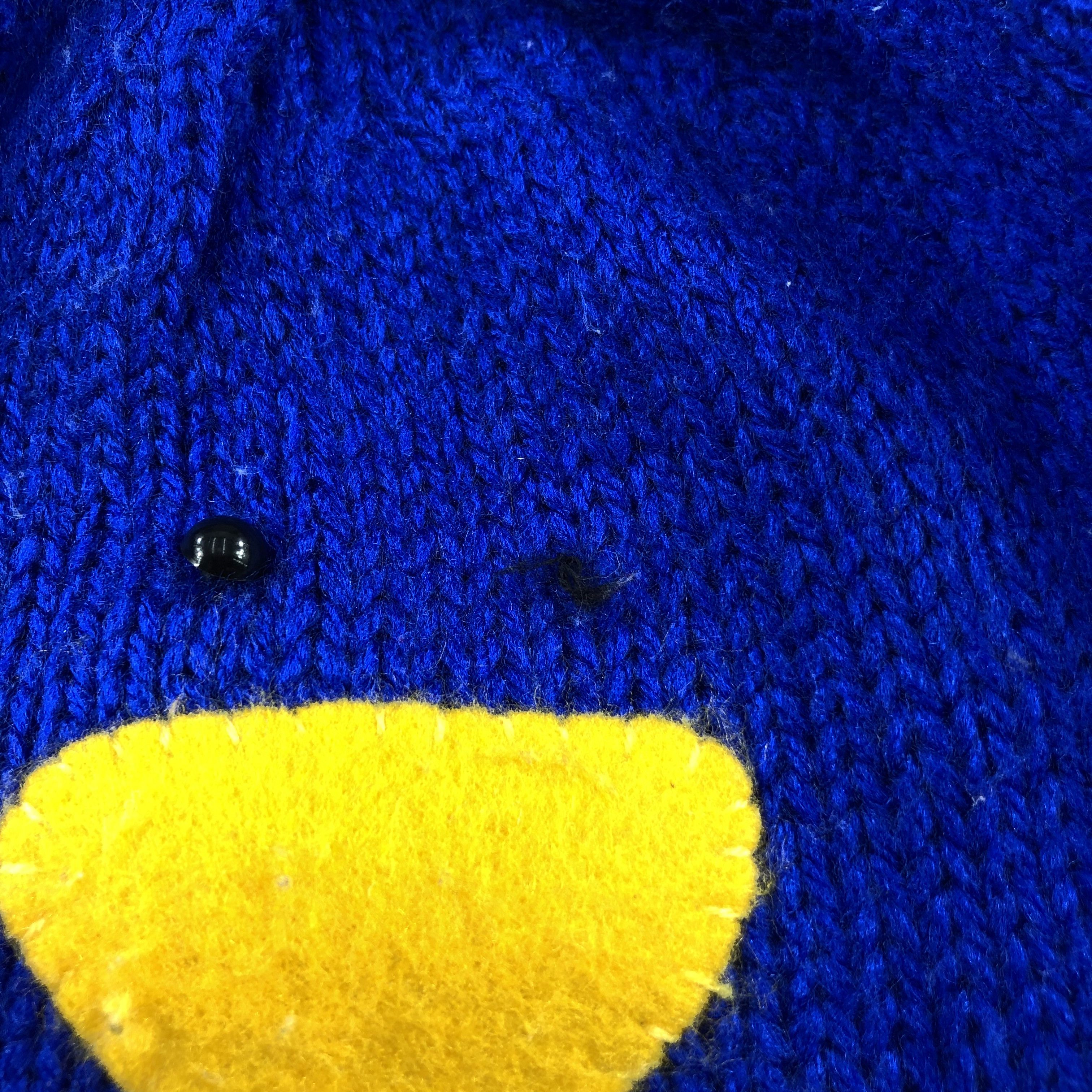Japanese Brand Cute Blue Kappa Beanie Snowcap Snow Hat B336 Size ONE SIZE - 4 Thumbnail