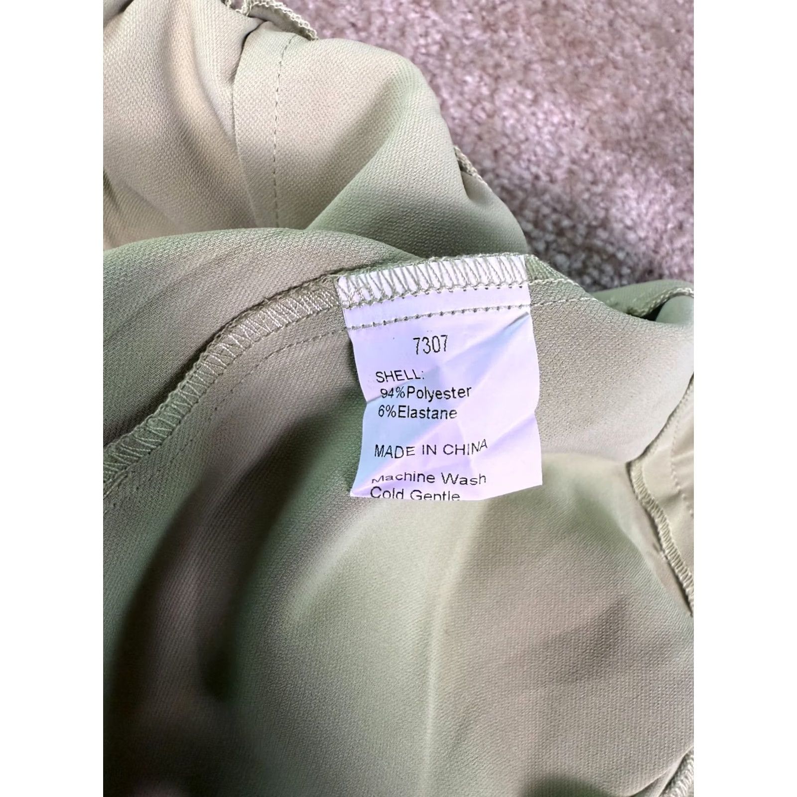 Vintage BTFBM Wide Leg Pants Green Size M Palazzo Smocked High Waist Pleated Size 32" / US 10 / IT 46 - 7 Thumbnail