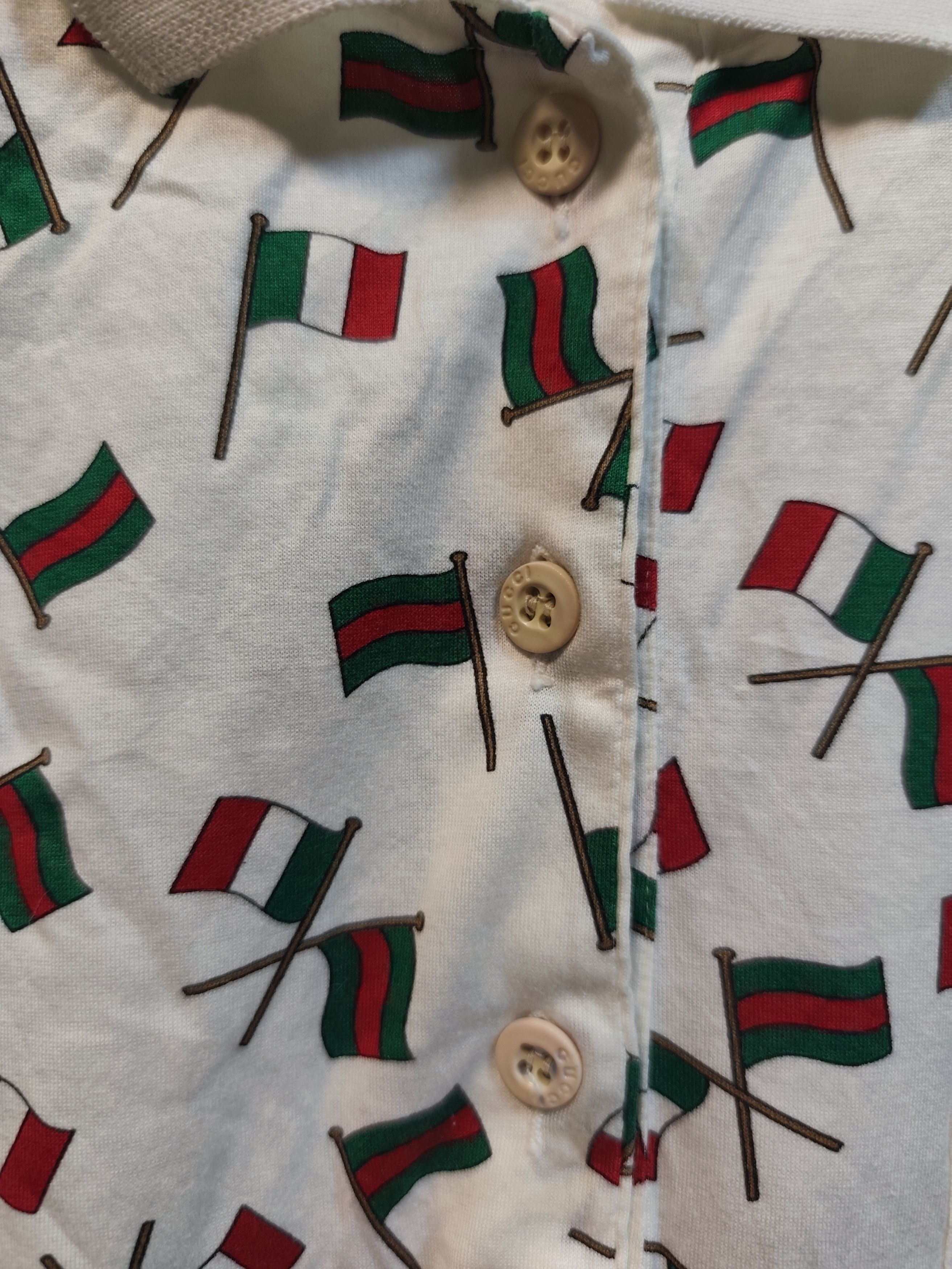 Gucci Vintage 90s gucci polo shirt Size US M / EU 48-50 / 2 - 3 Thumbnail