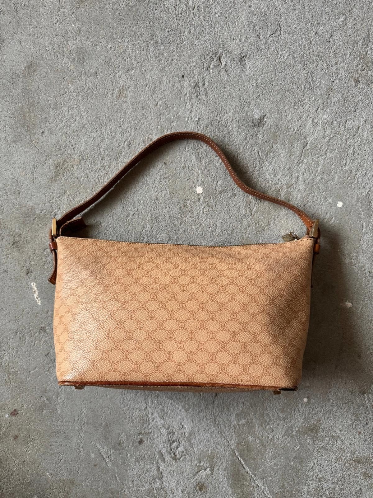 Celine Celine Macadam Shoulder Bag Beige Size ONE SIZE - 6 Thumbnail