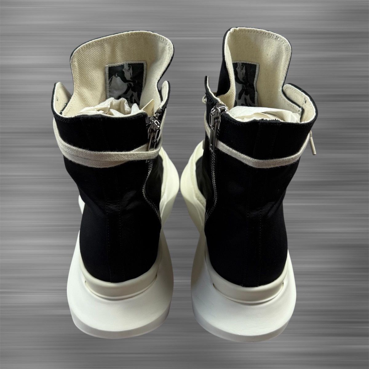 Rick Owens Rick Owens DRKSHDW High Abstract ‘Milk’ Shoes Size US 9 / EU 42 - 5 Thumbnail