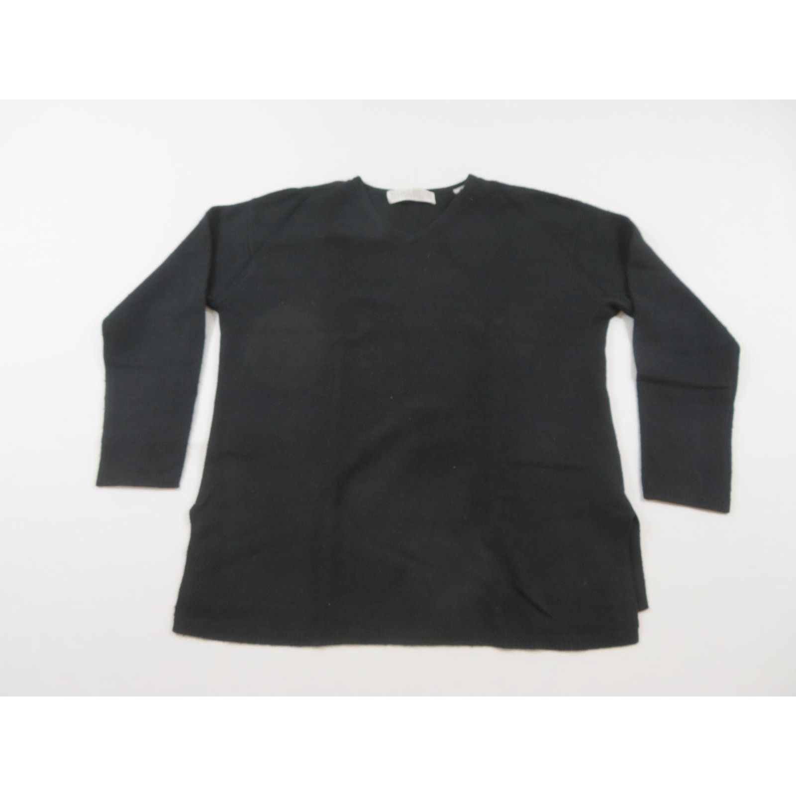 Other Valerie Stevens Cashmere Sweater, Black Womens Sz S Size S / US 4 / IT 40 - 1 Thumbnail