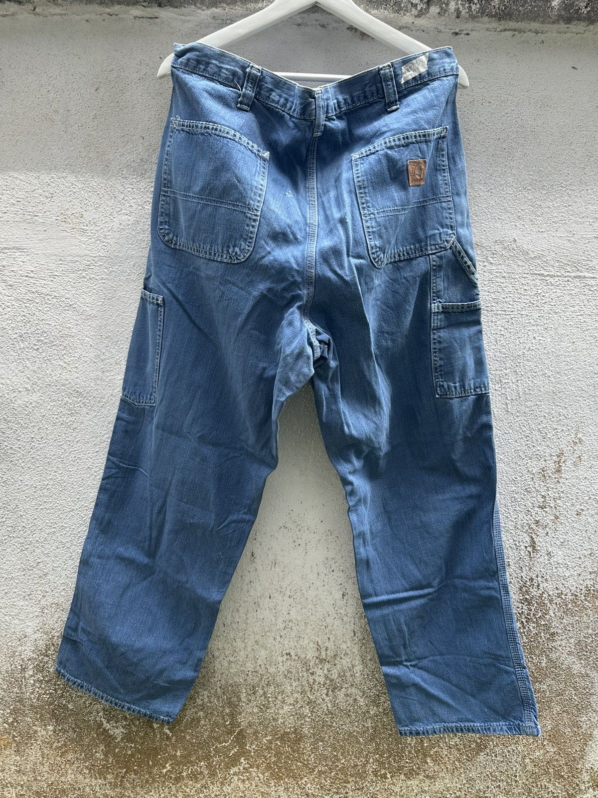 Carhartt × Vintage Vintage Carhartt Carpenter pants baggy BOSS01 Size US 38 / EU 54 - 1 Thumbnail