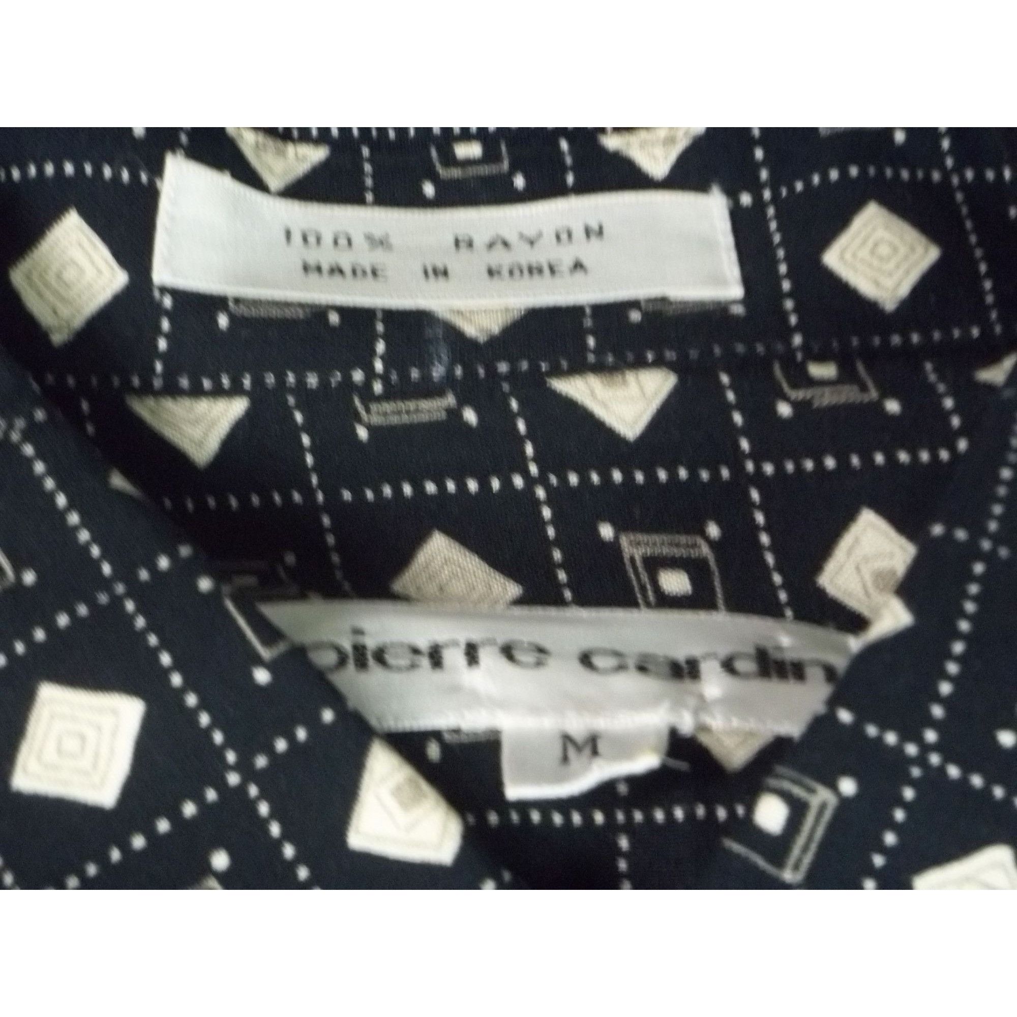 Pierre Cardin Pierre Cardin Button Up Shirt Men Sz M Geometric Print Rayon Size US M / EU 48-50 / 2 - 8 Thumbnail