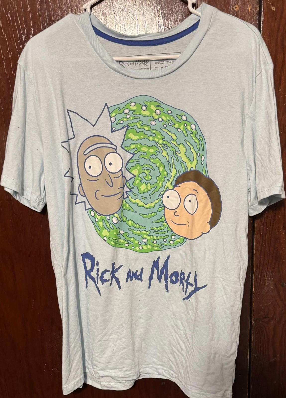 Other Rick and Morty Logo T Shirt Men's Size L Blue Size US L / EU 52-54 / 3 - 1 Thumbnail