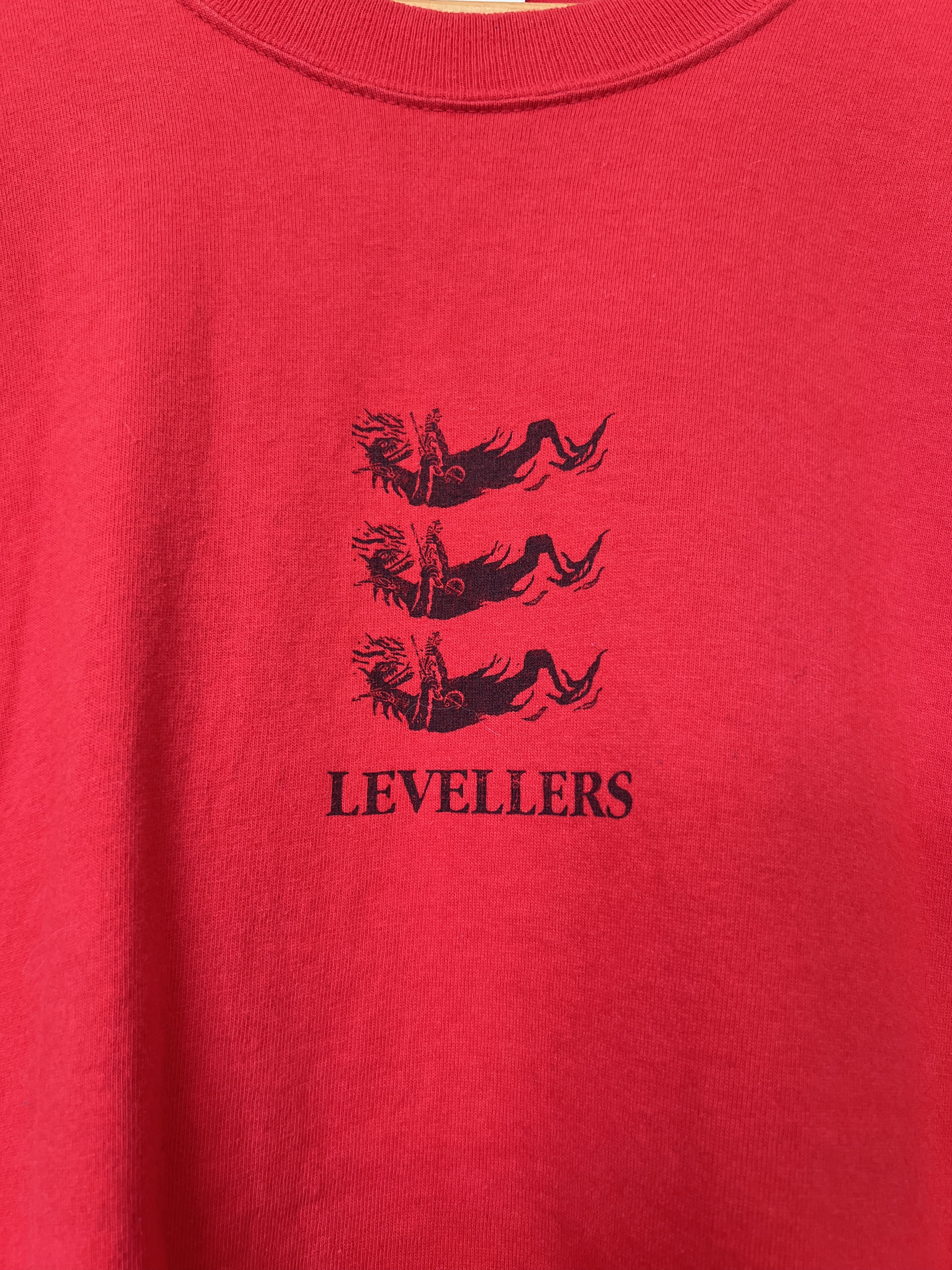 Band Tees Vintage 90s The Levellers “23” Leve11ers Rock band T-shirt Size US M / EU 48-50 / 2 - 6 Thumbnail