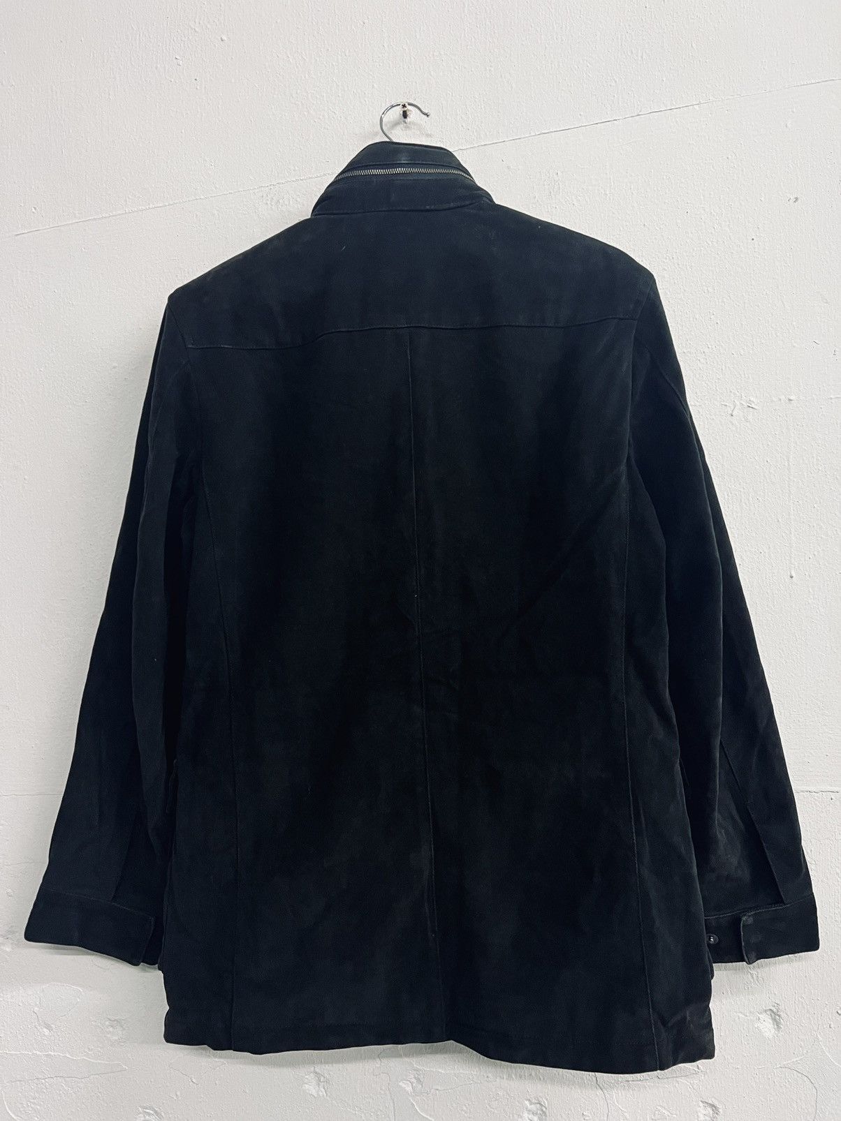 Calvin Klein × Calvin Klein 205W39NYC Vintage Calvin Klein Denim Chore Fur Jacket Size US M / EU 48-50 / 2 - 17 Thumbnail