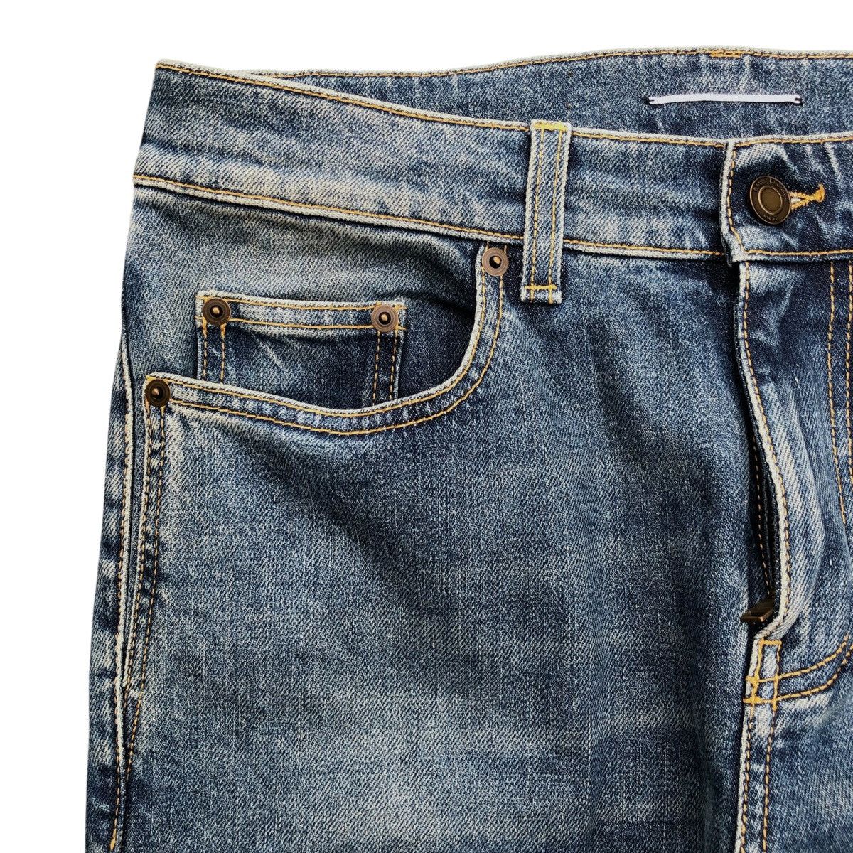 Saint Laurent Paris Saint Laurent Paris D21 M/SK-MW Skinny Jeans Size US 30 / EU 46 - 6 Thumbnail