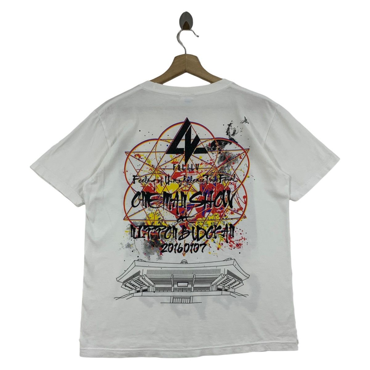 Band Tees × Japanese Brand FEAR AND LOATHING in Las vegas 2016 tour tee Size US L / EU 52-54 / 3 - 4 Thumbnail