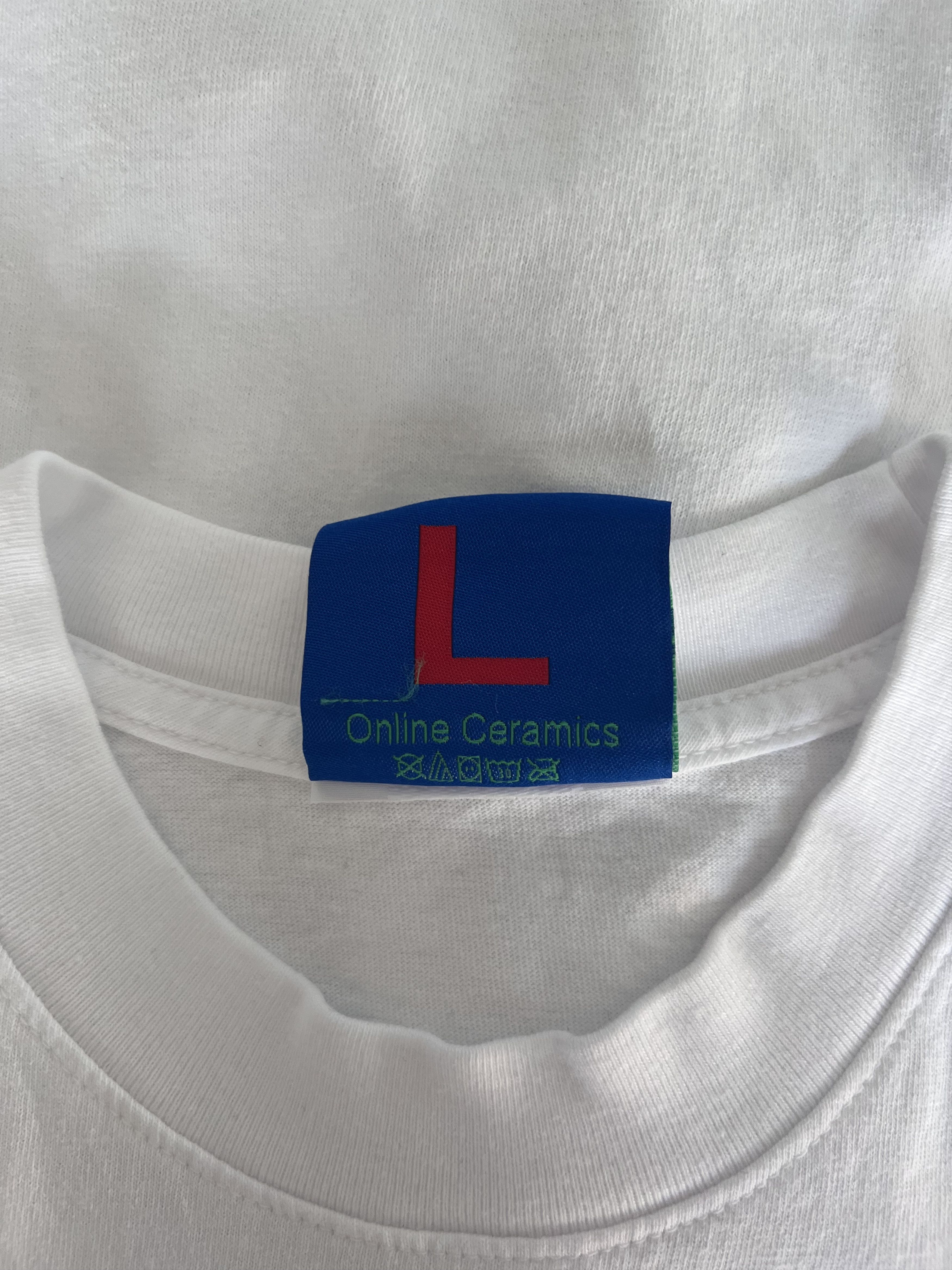 Online Ceramics Grateful Dead Inspiration Tee in White