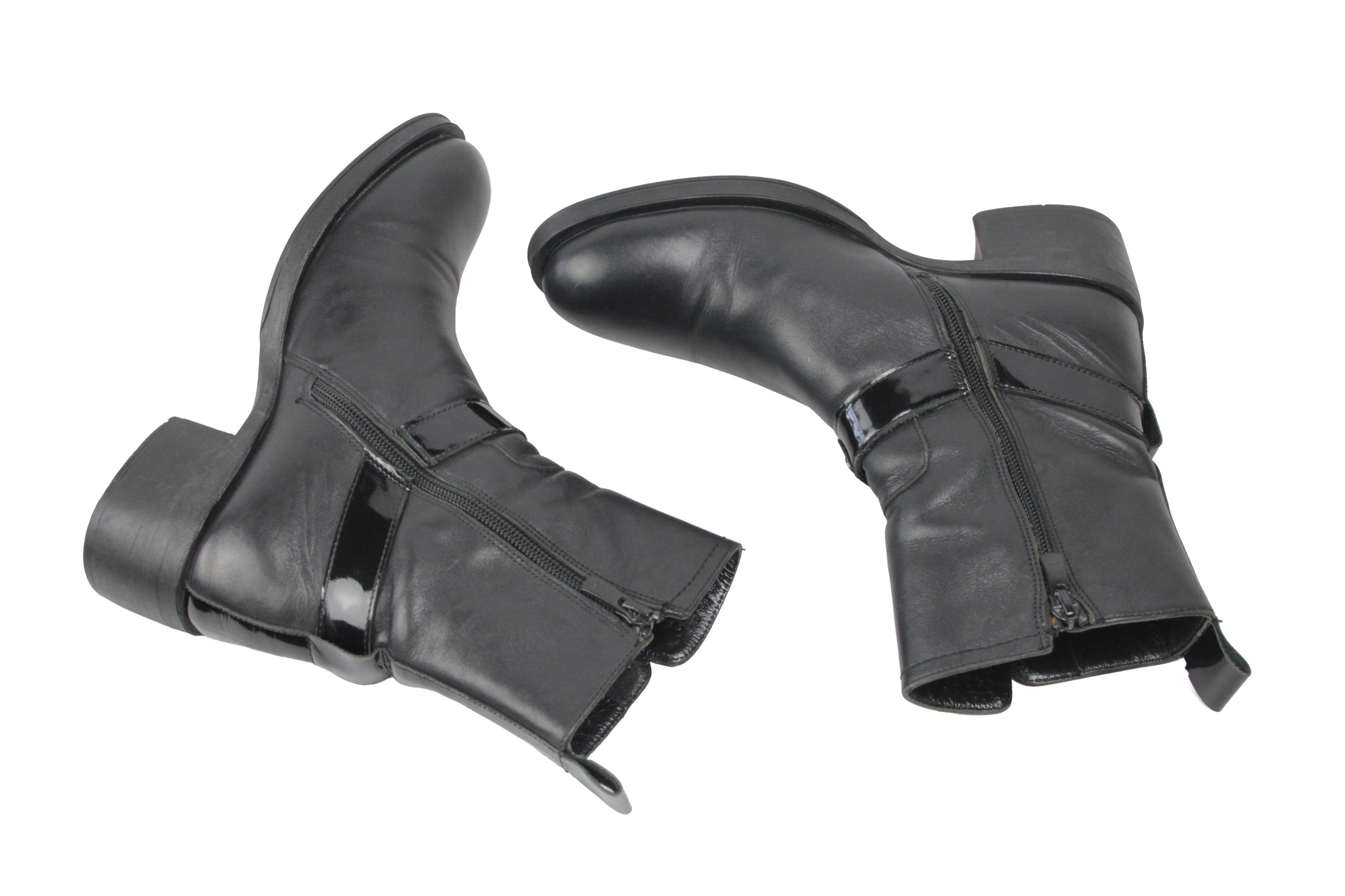 John Galliano Y2K Harness Biker Boots Size US 6 / IT 36 - 10 Thumbnail