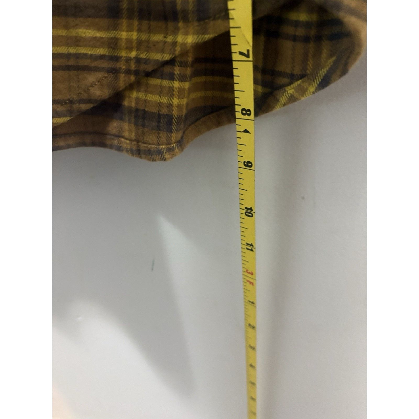 Carhartt Carhartt Medium Brown Yellow Plaid Flannel Shirt Relaxed Fit Size US M / EU 48-50 / 2 - 5 Thumbnail