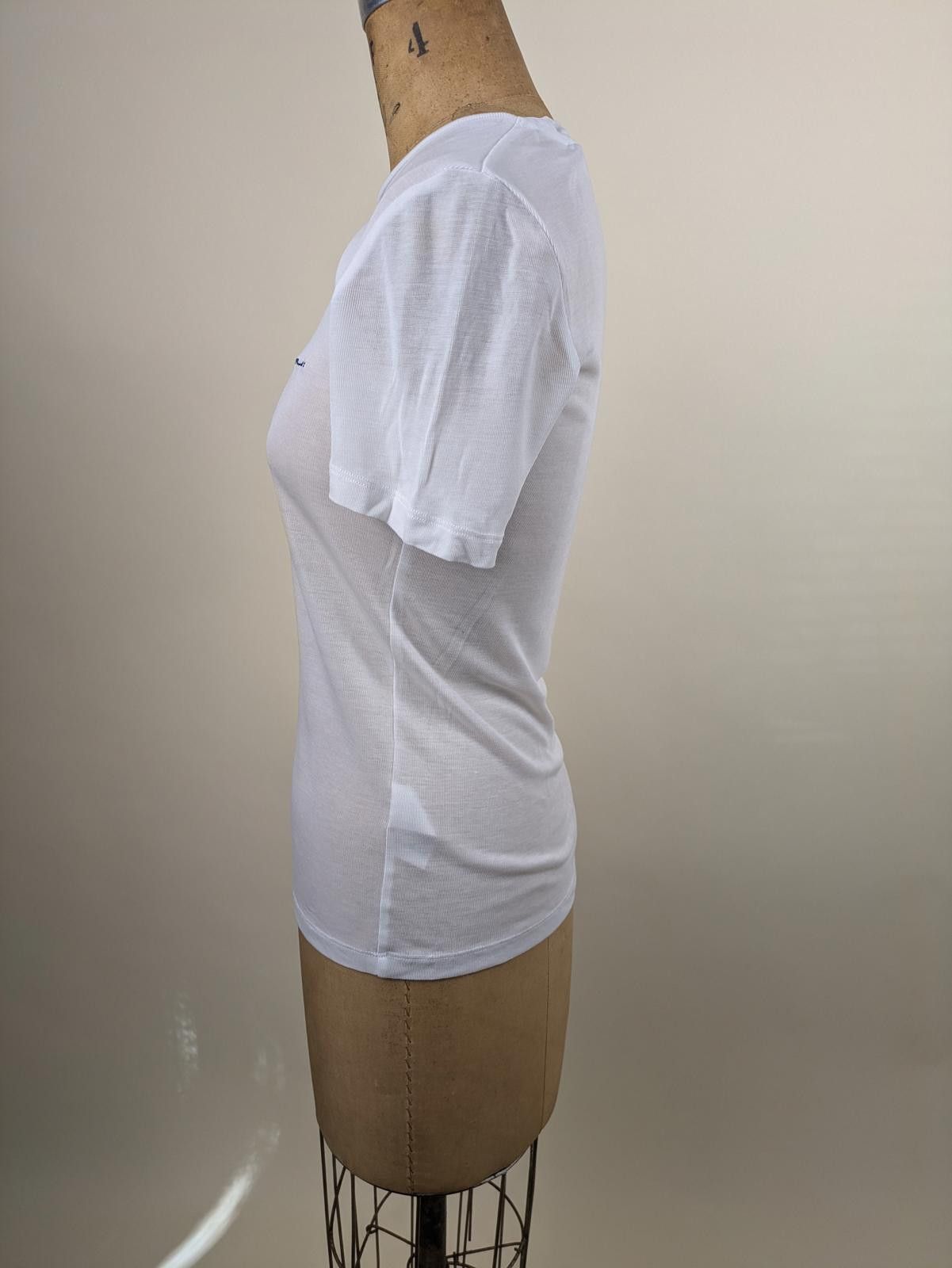 Jacquemus 2010's Jacquemus white sheer logo tee Size M / US 6-8 / IT 42-44 - 3 Thumbnail