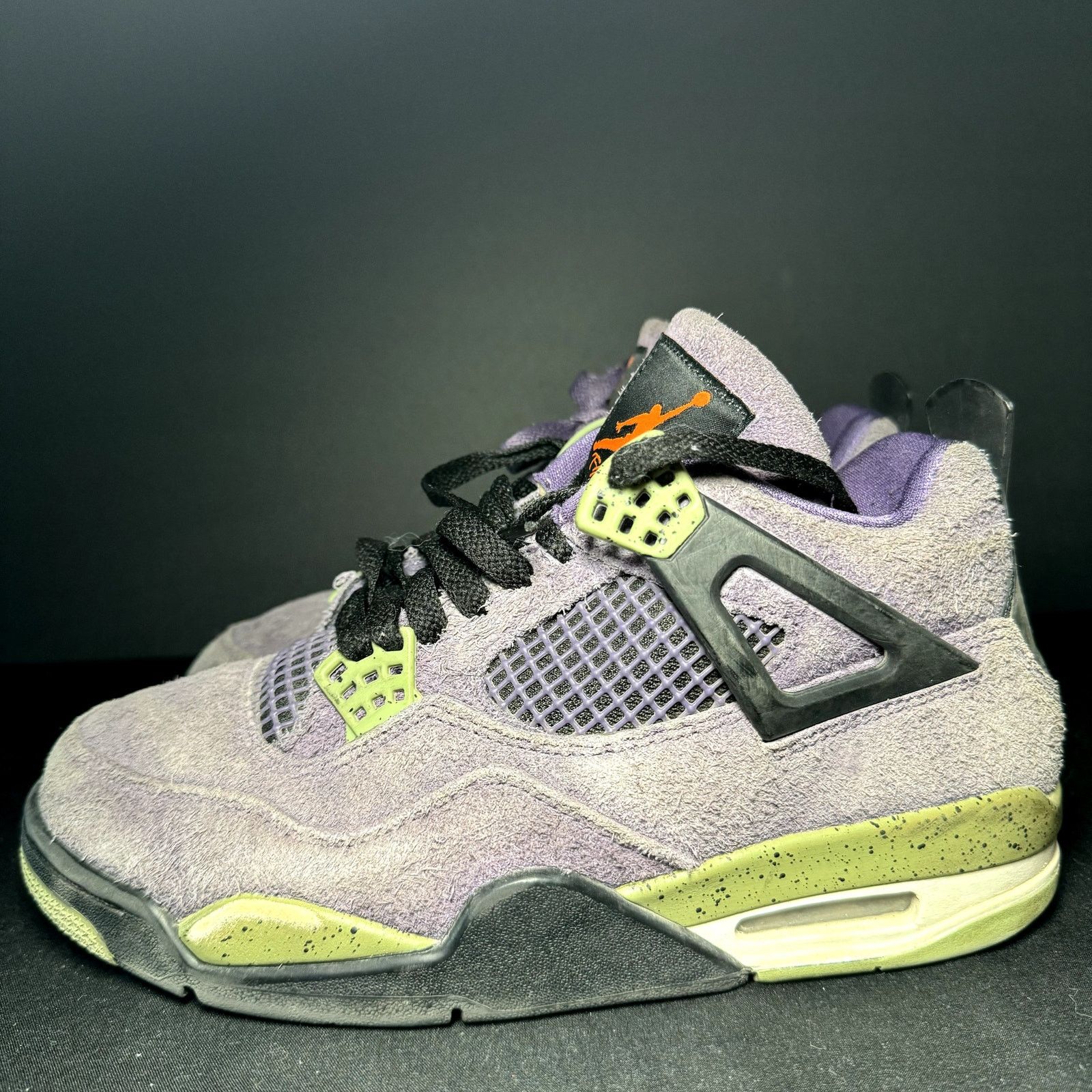 Jordan Brand × Nike Wmns Air Jordan 4 Retro Canyon Purple Women's Shoes - Size 8 Size US 8 / IT 38 - 1 Thumbnail