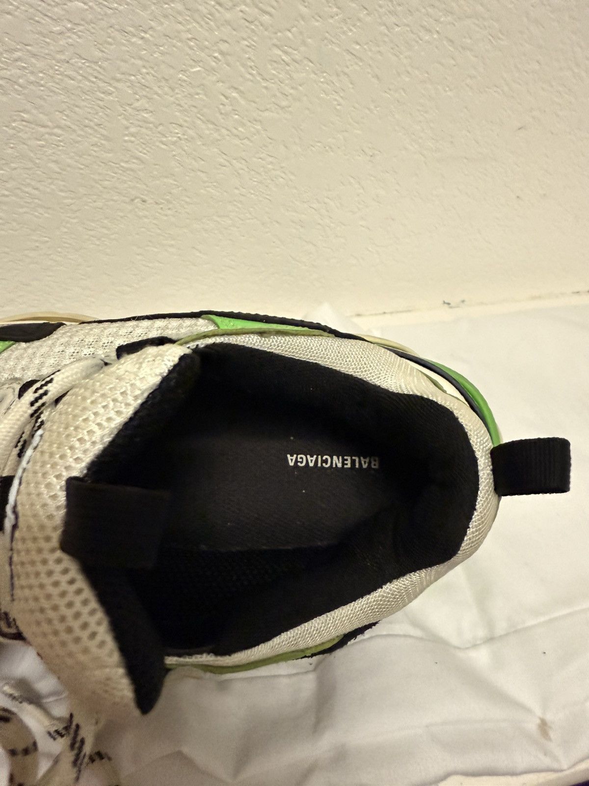 Balenciaga Balenciaga Triple S Chunky Sole Sneaker - Green/White/Black Size US 8 / IT 38 - 9 Thumbnail